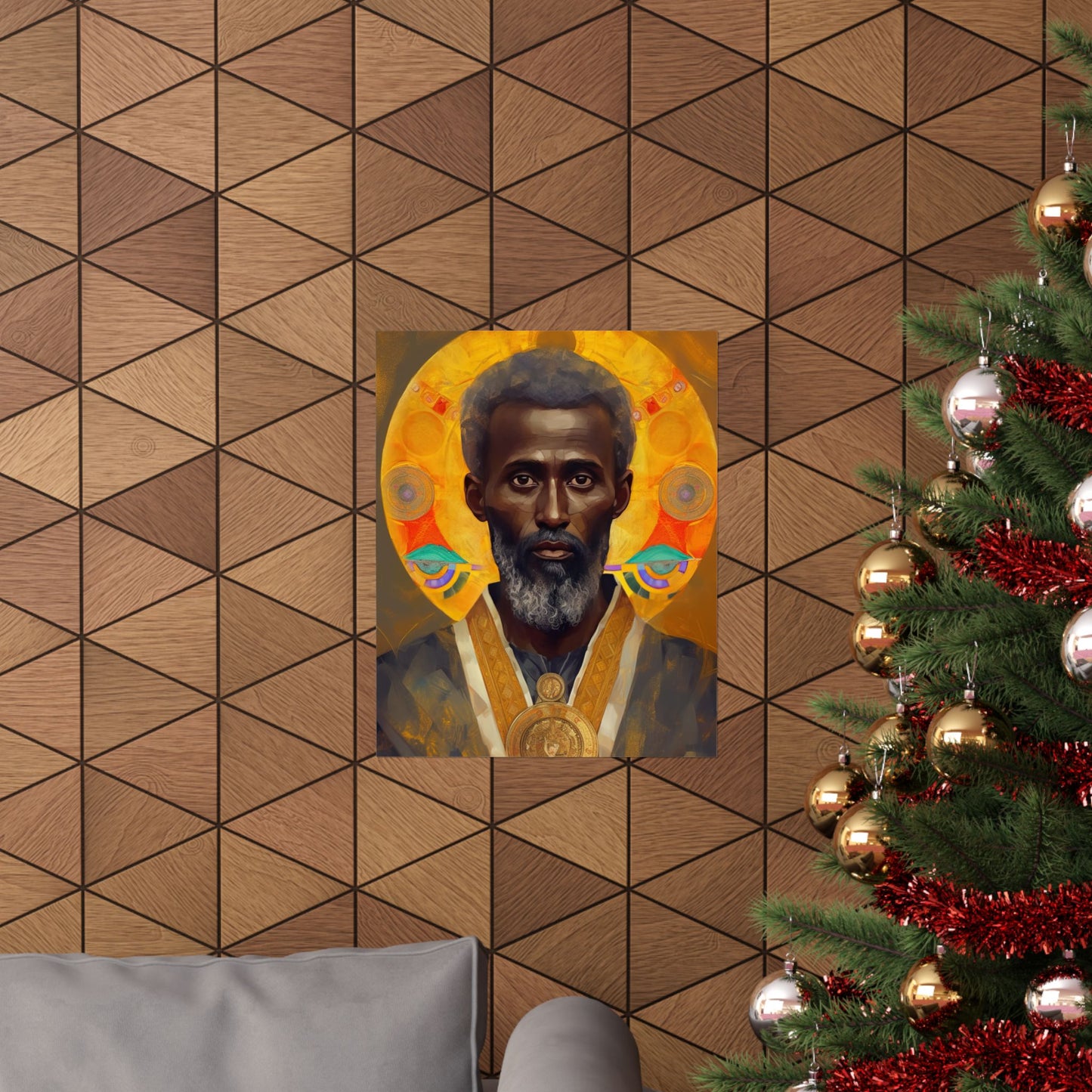 Saint Frumentius - Sanctified Souls Print - Multiple Sizes - Premium Matte Vertical Posters