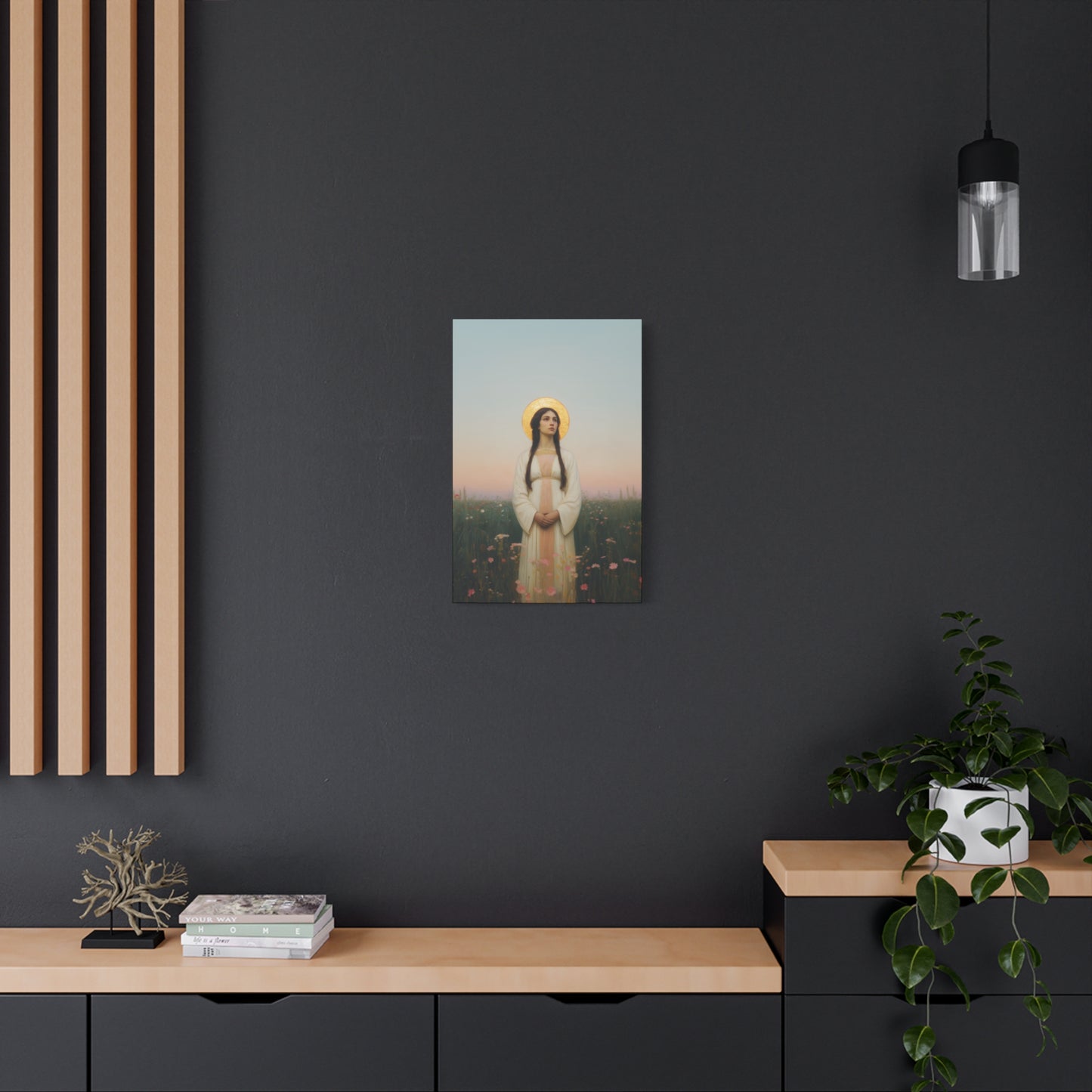 Saint Sabina-  Museum Wrapped Canvas - Sanctified Souls Print - Religious Art for your Home - Catholic Patron Saint Art