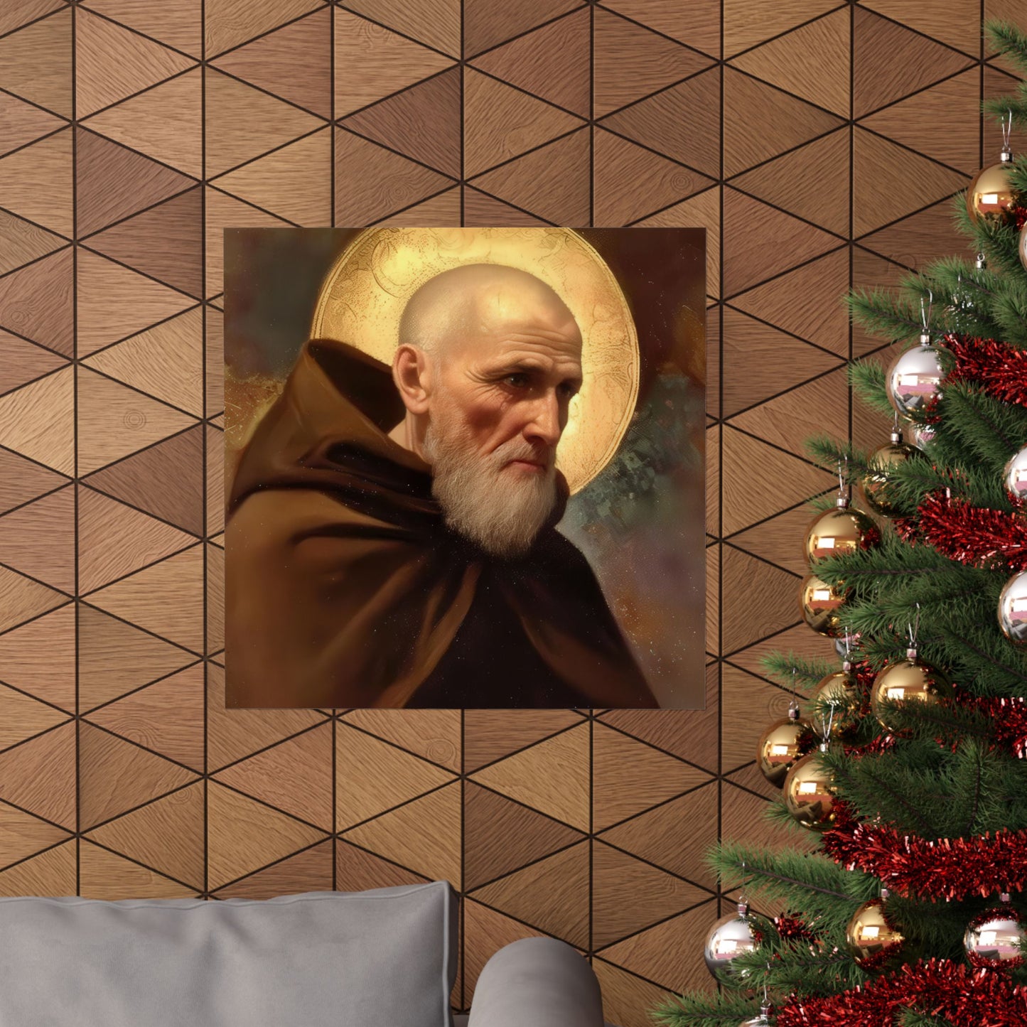 Saint Ignatius of Laconi - Sanctified Souls Print - Multiple Sizes - Premium Matte Vertical Posters