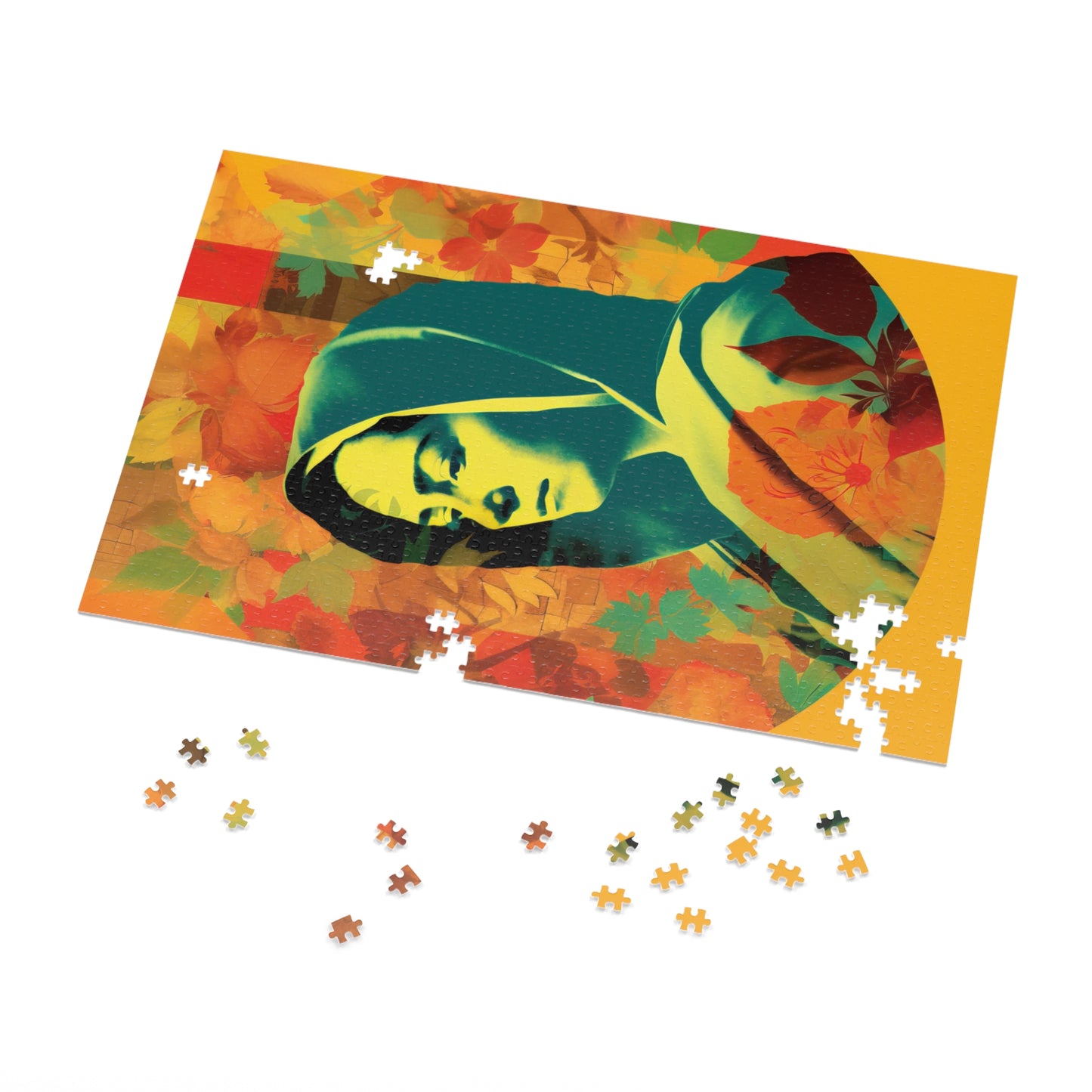 Mary the Blessed Virgin - Puzzle and Keepsake Tin - Religious Jigsaw Puzzle (30, 110, 252, 500,1000-Piece) - Religious Puzzle