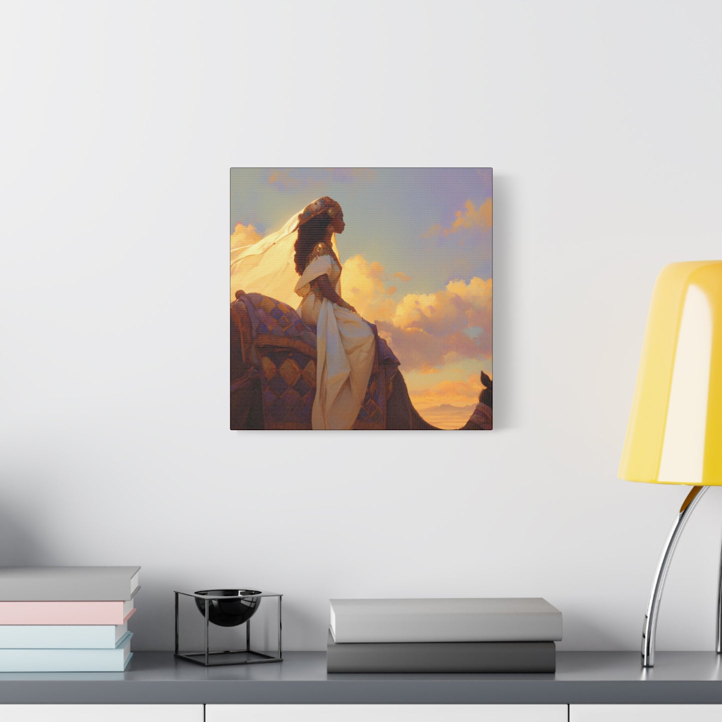 Queen of Sheba - Gallery Wrapped Canvas - Print - Religious Art for your Home - Catholic Art