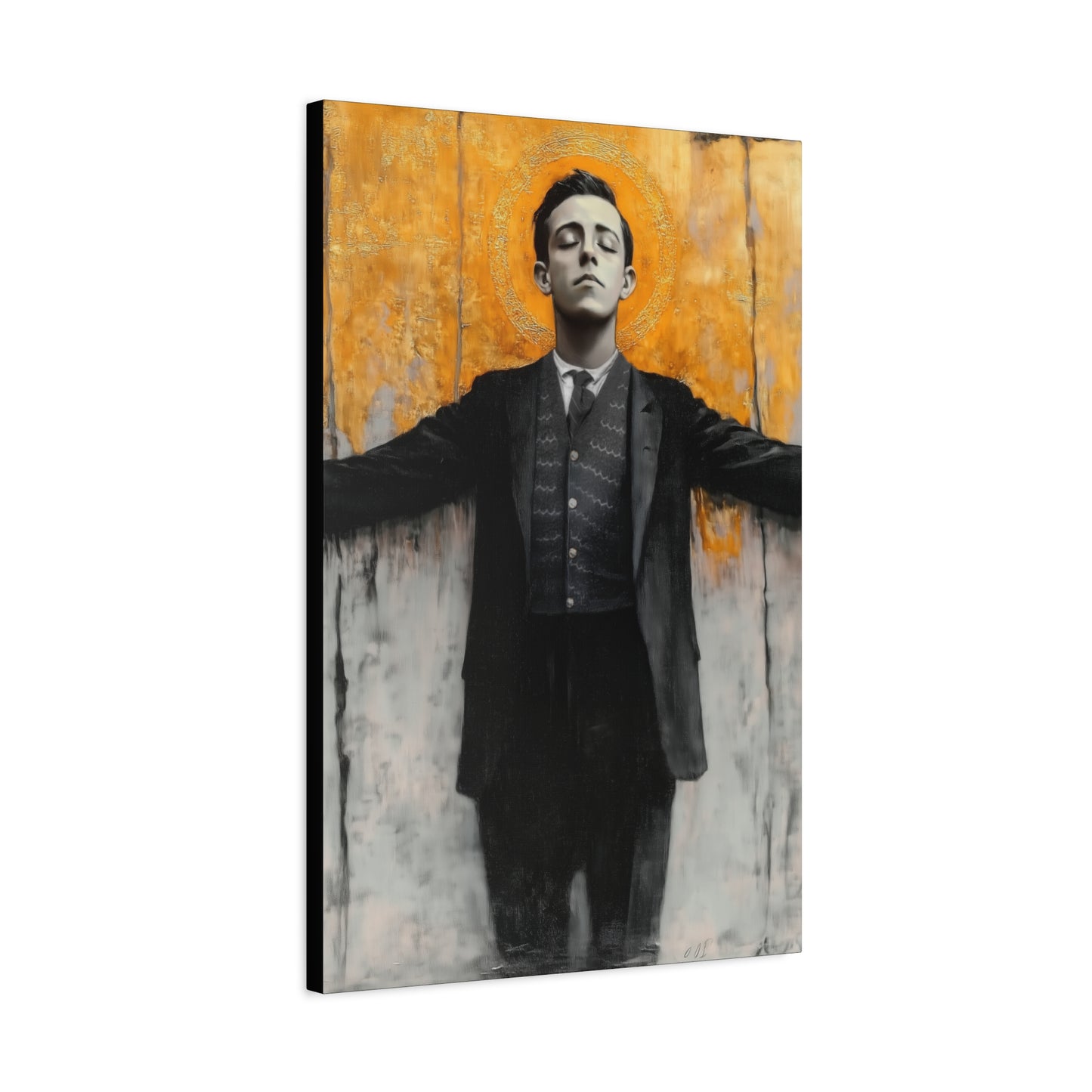 Blessed Miguel Pro- Gallery Wrapped Canvas - Print - Religious Art for your Home - Catholic Saint Art Print - Home Decor - Catholic Art