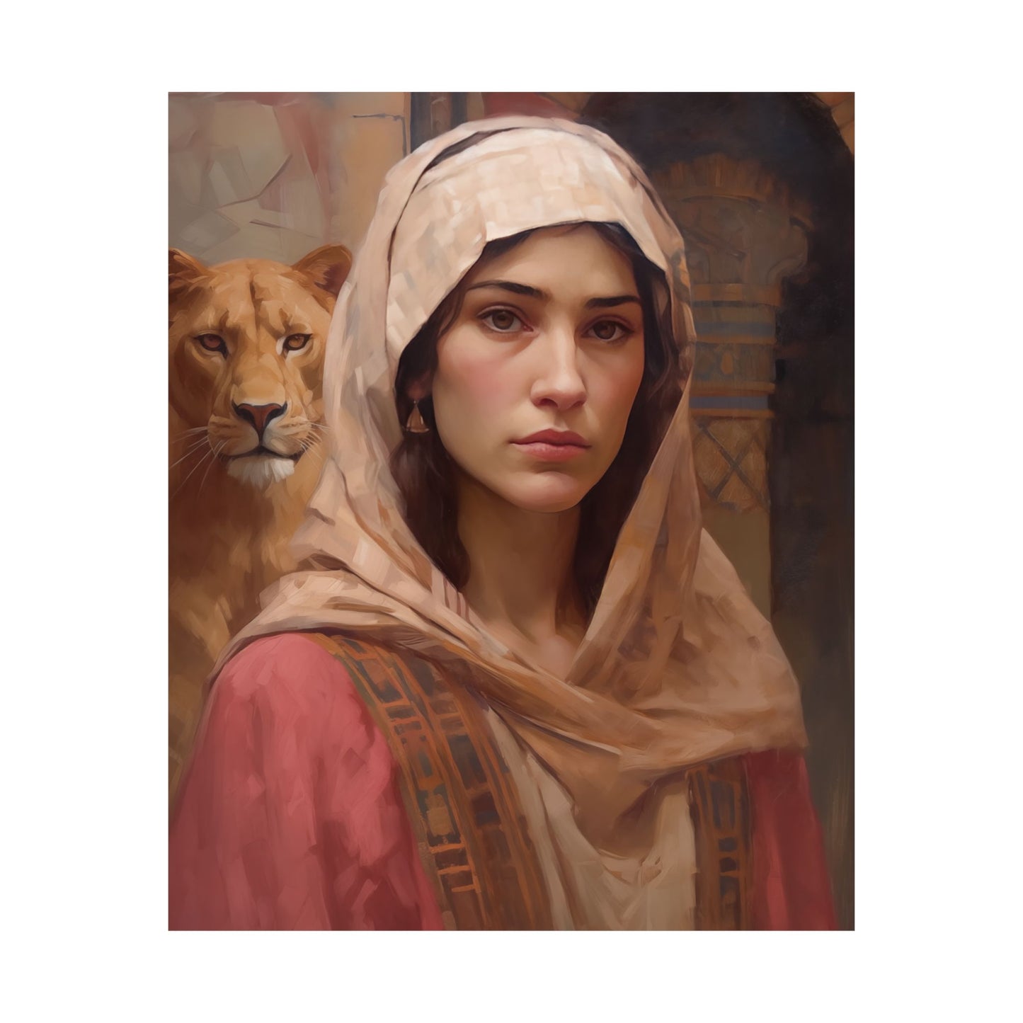 Saint Daria - Sanctified Souls Print - Multiple Sizes - Premium Matte Vertical Posters