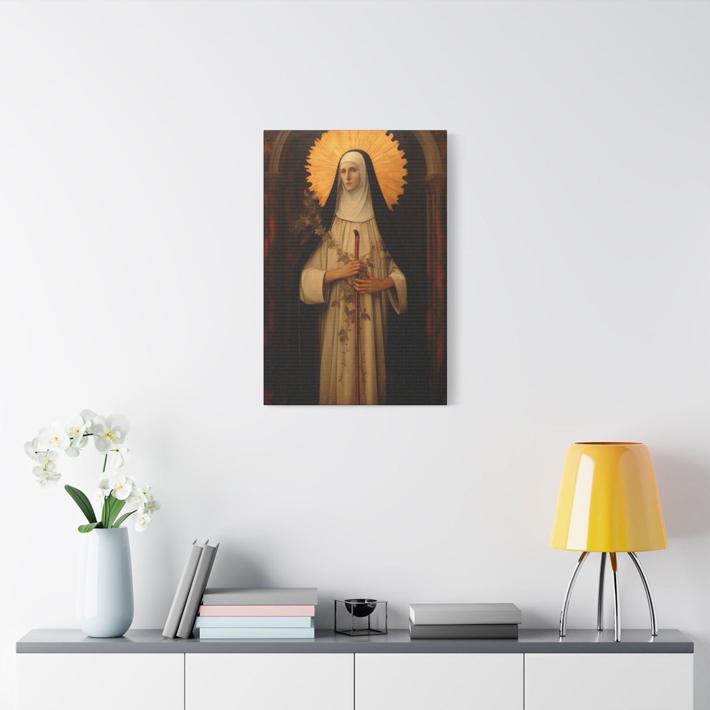 Saint Margaret of Castello - Museum Wrapped Canvas - Sanctified Souls Print - Religious Art for your Home - Blessed Margaret of Castello