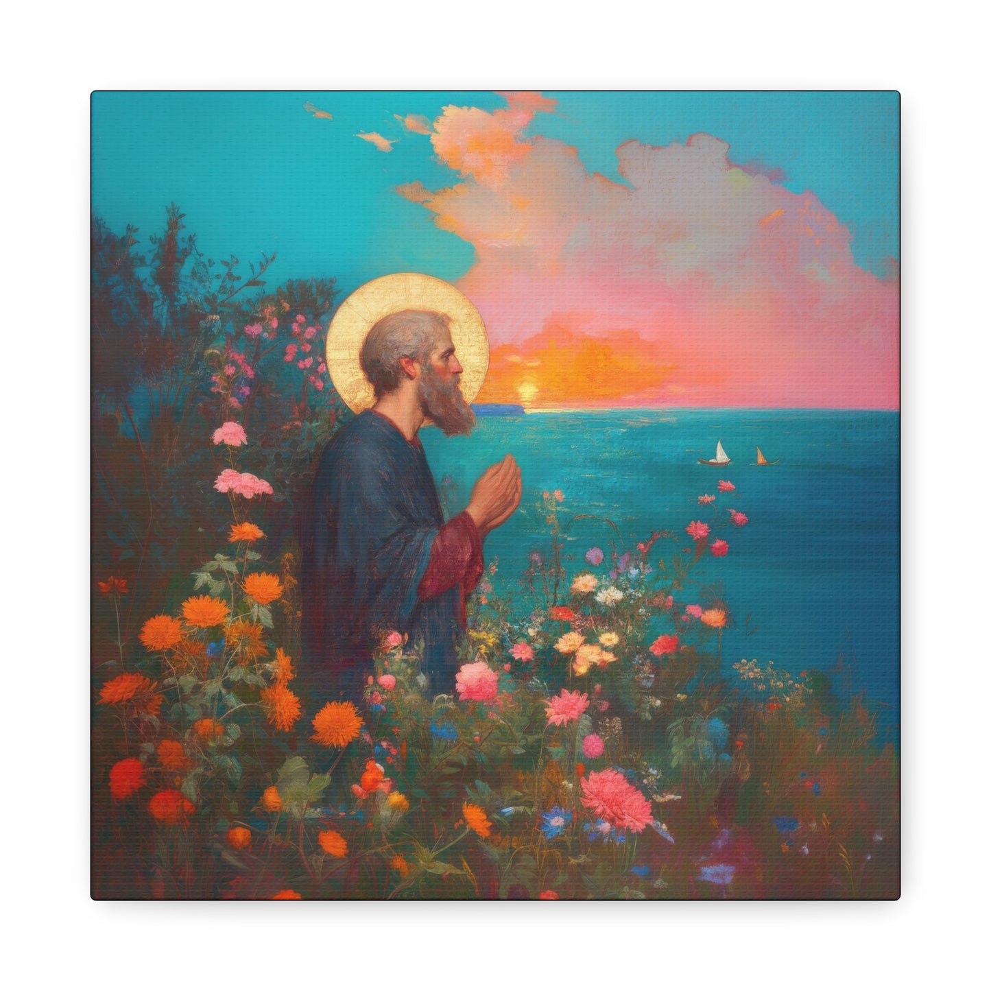 Saint Philip the Apostle - Gallery Wrapped Canvas - Print - Religious Art for your Home - Catholic Art