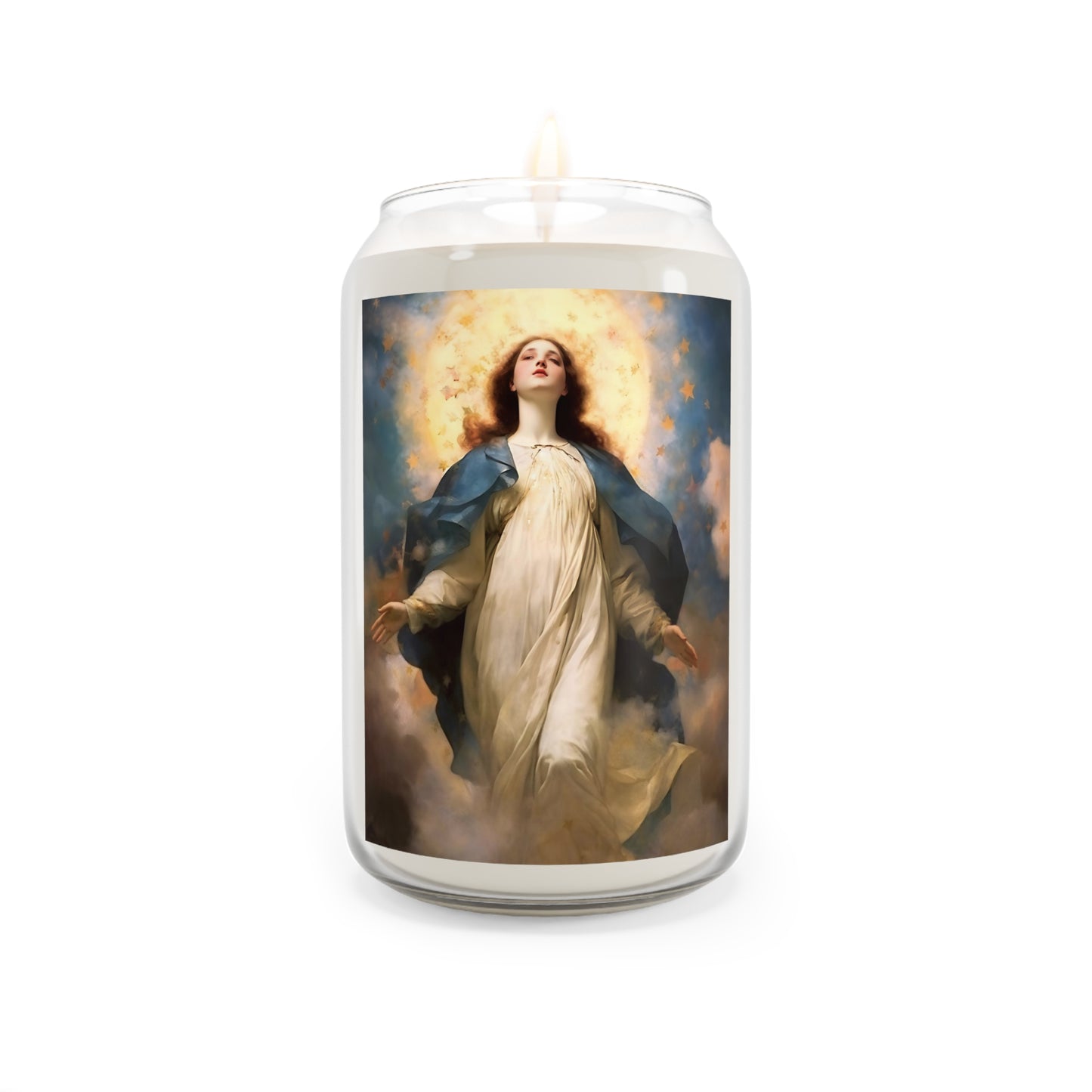 The Assumption of Mary  - Scented Prayer Candle, 13.75oz - Tall Size - Religious Prayer Candle - Catholic Art