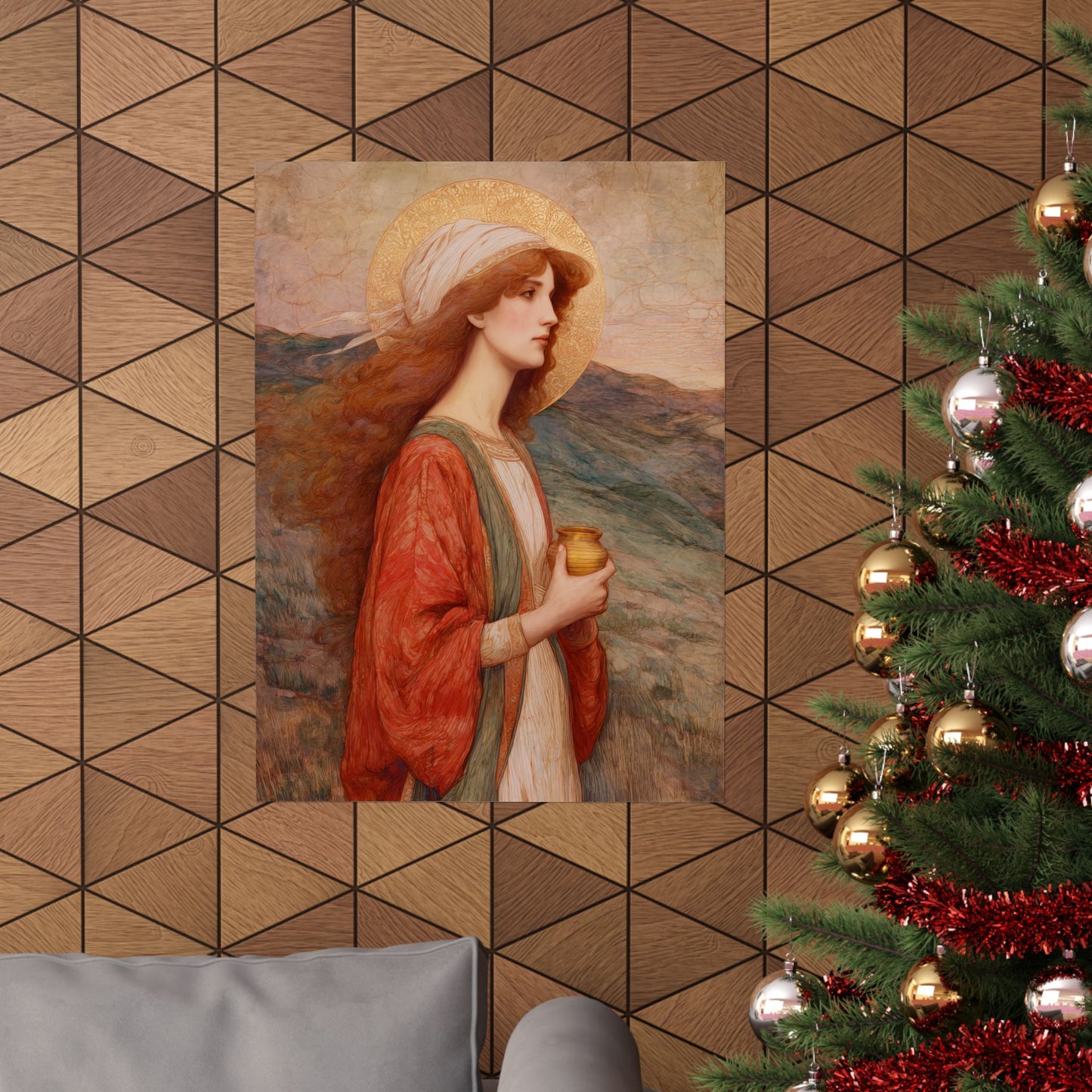 Saint Joanna - Sanctified Souls Print - Multiple Sizes - Premium Matte Vertical Posters