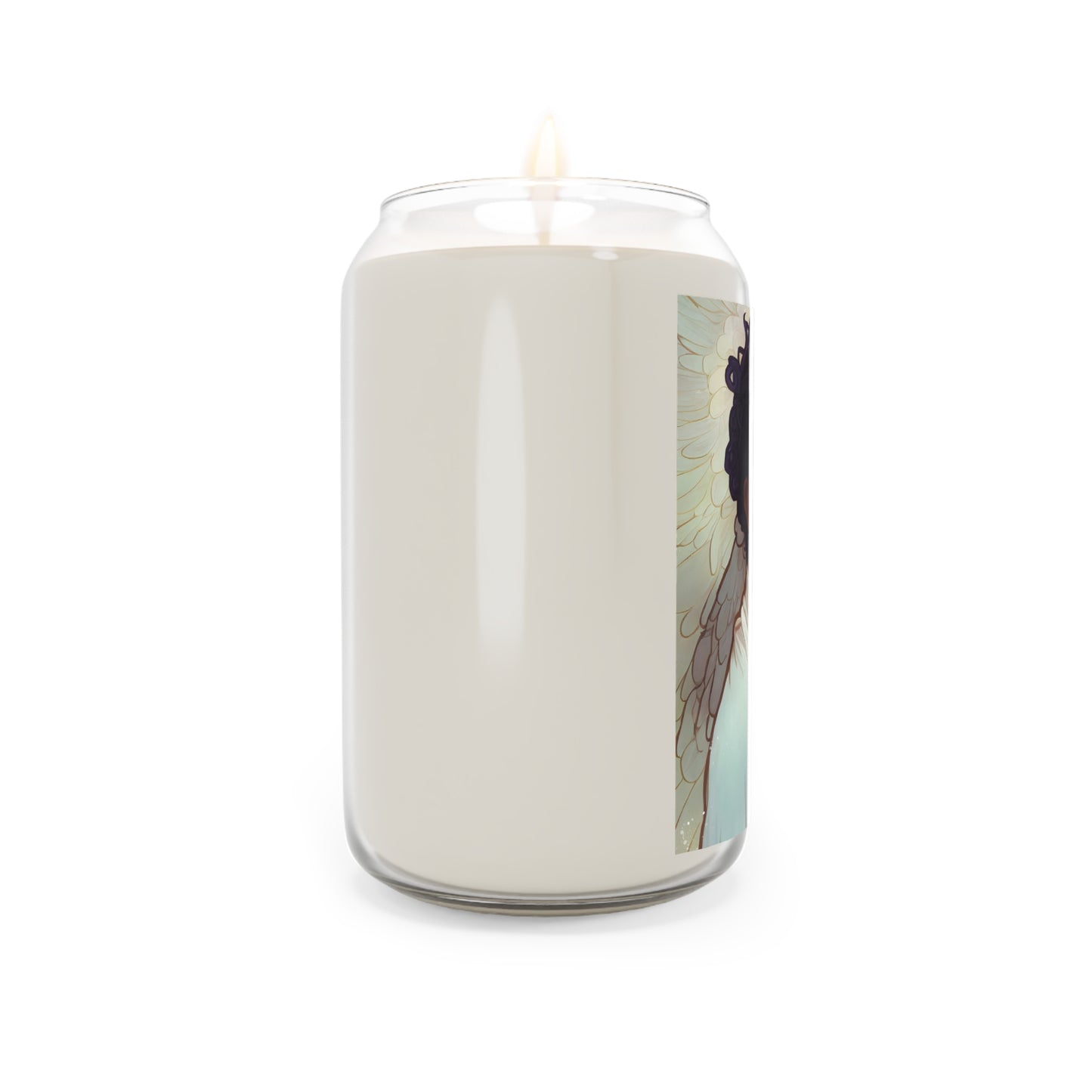 The Archangel Raphael Candle  - Scented Candle, 13.75oz - Religious Prayer Candle - Guardian Angel artwork - Divine Inspired Angel Magic