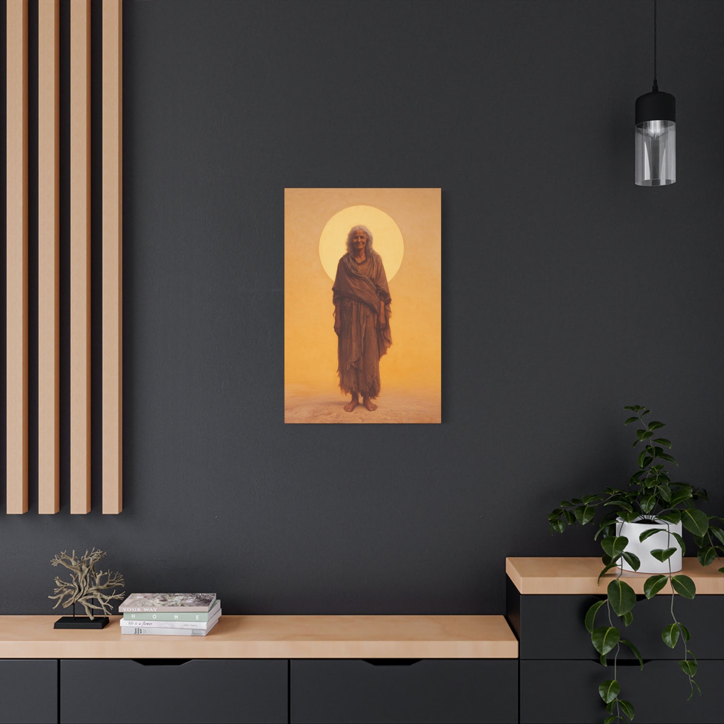 Saint Mary of Egypt - Desert Mother - Gallery Wrapped Canvas - Print - Religious Art for your Home - Catholic Art