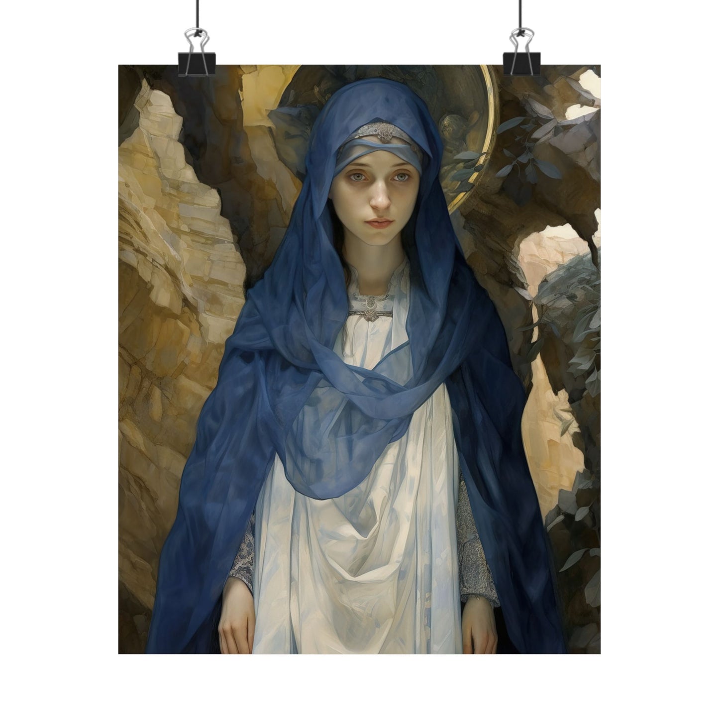 Saint Pelagia - Sanctified Souls Print - Multiple Sizes - Premium Matte Vertical Posters