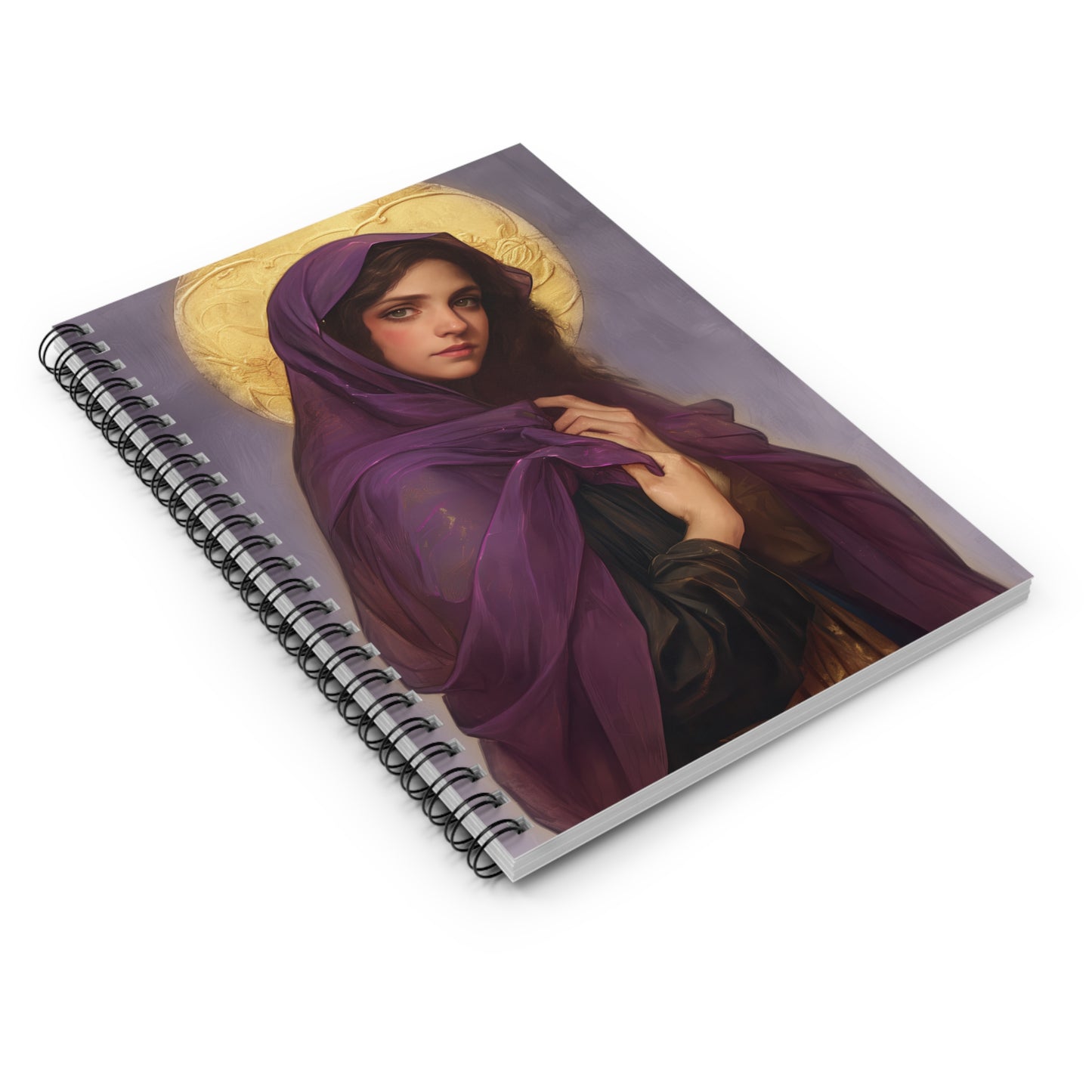Saint Lydia Purpuraria / Lydia of Thyatira Sanctified Souls Art - Religious - Spiral Notebook - Ruled Line - Religious art - Saint Artwork
