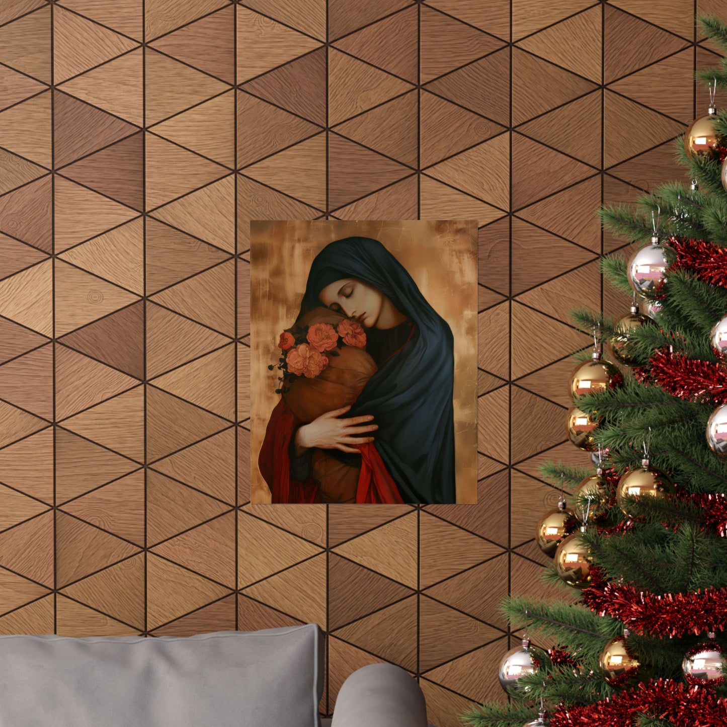 Blessed Are the Innocent in His Kingdom - The Feast of the Holy Innocents - Multiple Sizes - Premium Posters - Catholic Art - Christian