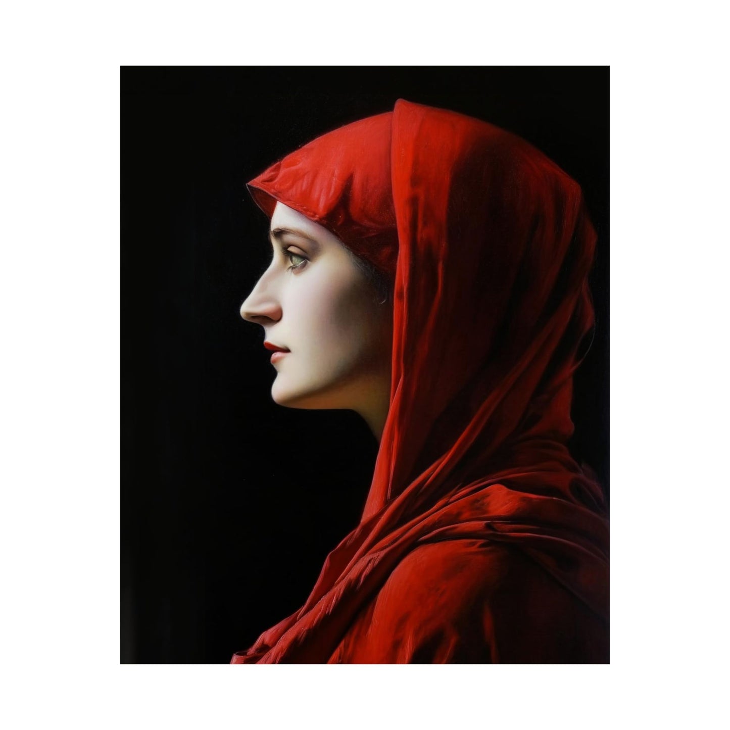 Saint Fabiola - Sanctified Souls Print - Multiple Sizes - Premium Matte Vertical Posters