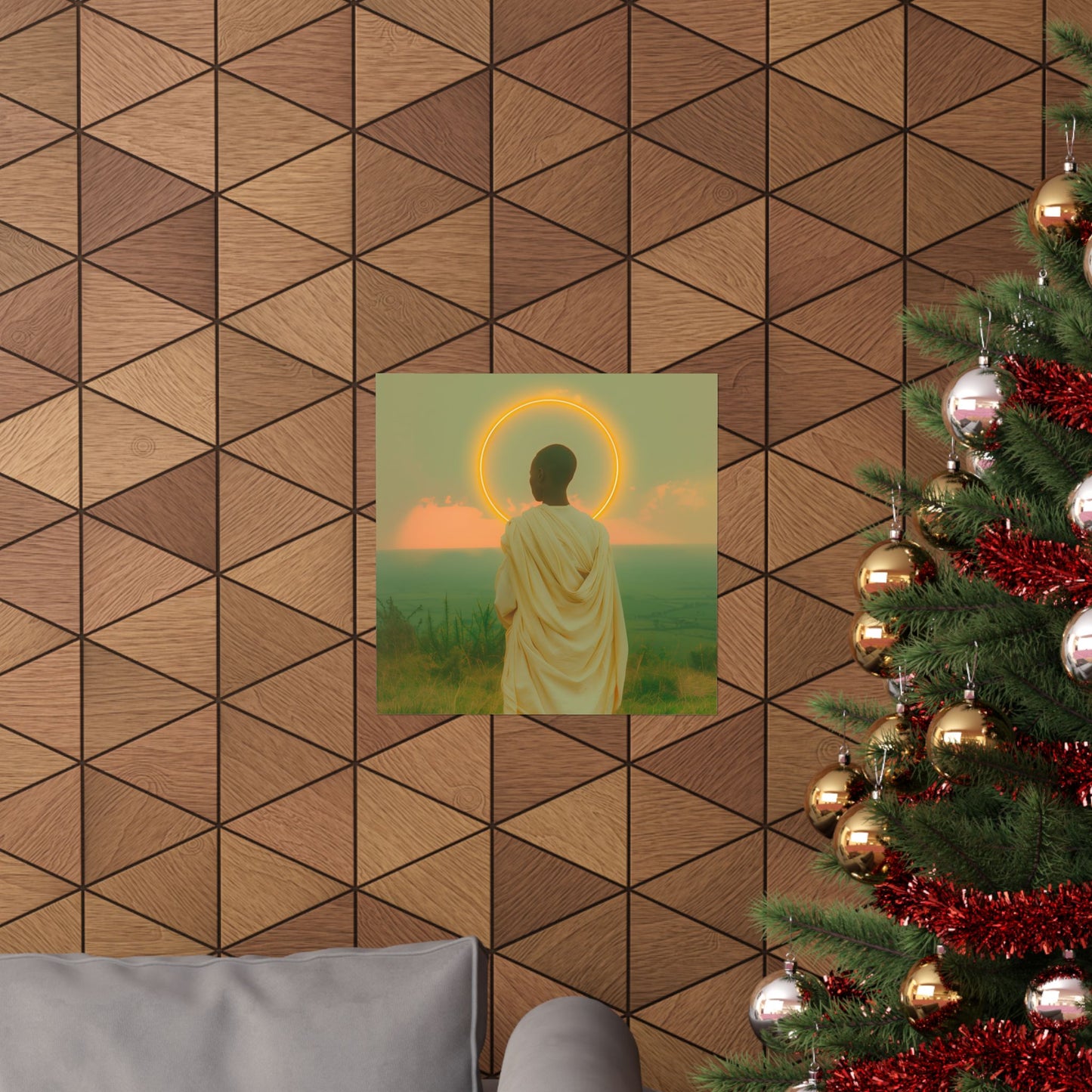 Saint Charles Lwanga- Sanctified Souls Print - Multiple Sizes - Premium Posters - Catholic Art - Christian Home Decor Artwork