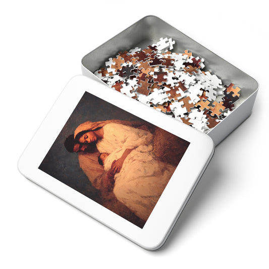 Love Made Visible in the Holy Family - Puzzle & Keepsake Tin - Religious Jigsaw Puzzle (30, 110, 252, 500,1000-Piece)