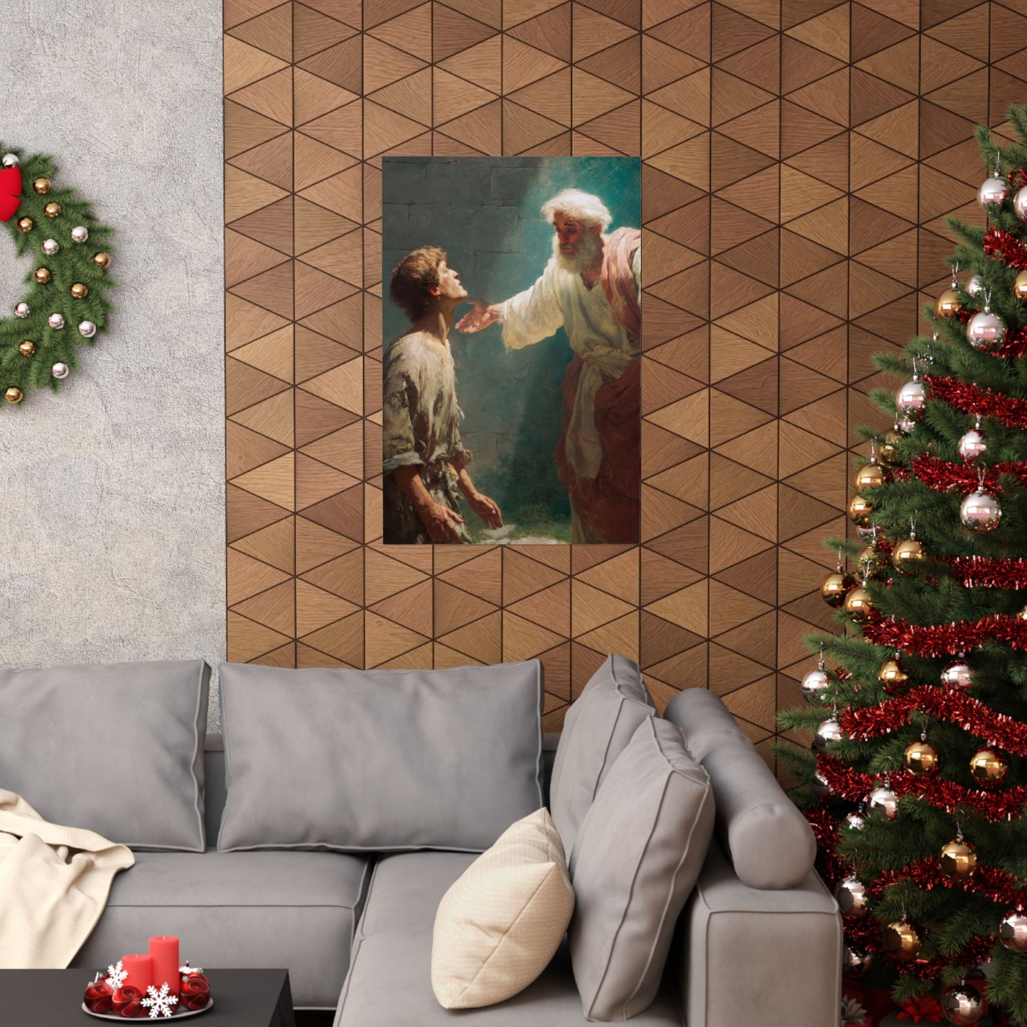 Homecoming of the Prodigal Son - Sanctified Souls Print - Multiple Sizes - Premium Matte Vertical Posters