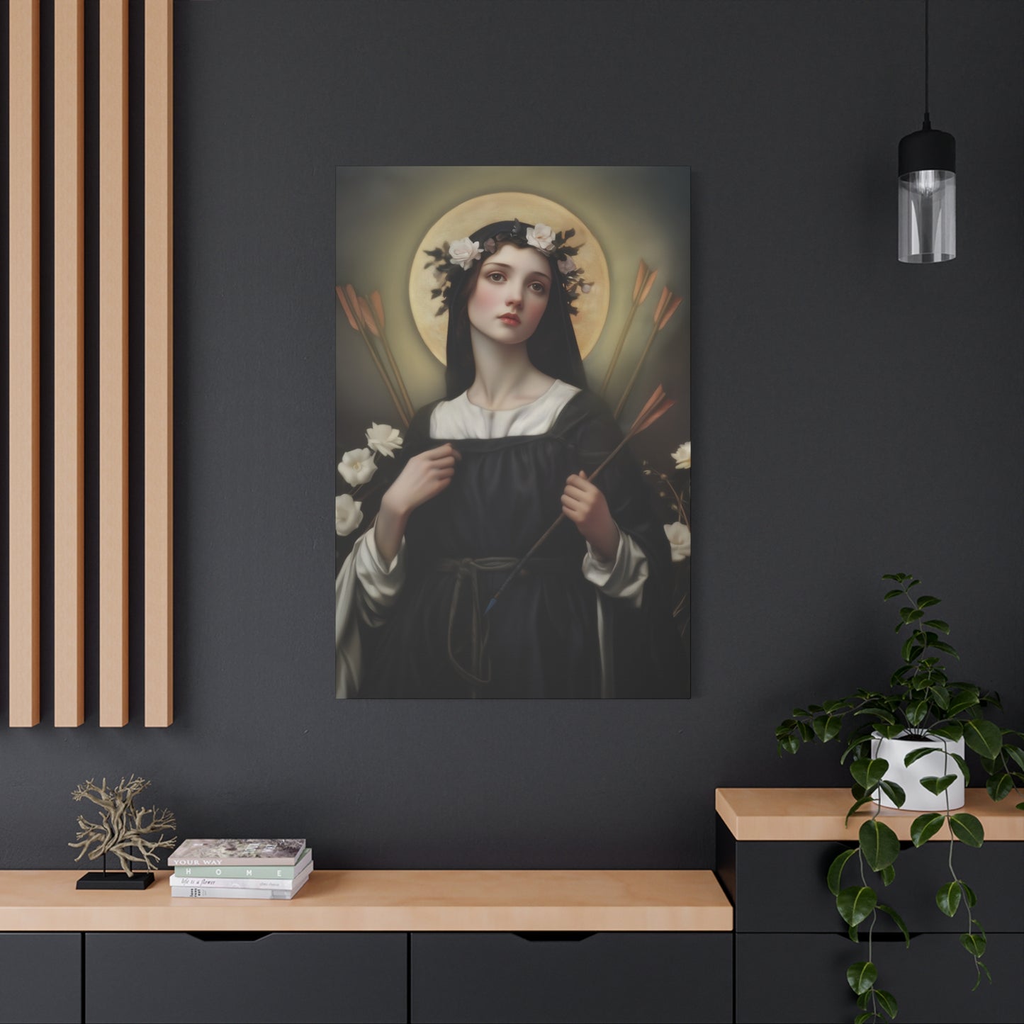 Saint Dorothy of Montau - Gallery Wrapped Canvas - Print - Religious Art for your Home - Catholic Art
