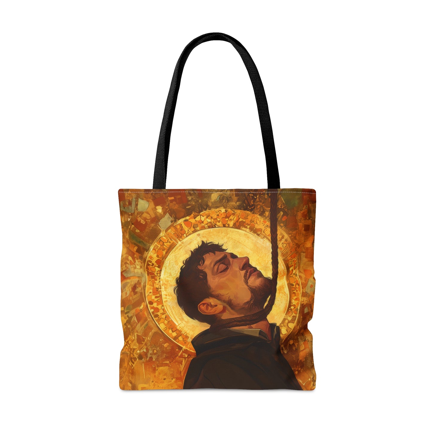 Saint John Ogilvie Tote Bag - Large Medium Small Faith Art Bag - Catholic Faith Purse - Religious Carry All Reusable Tote Bag