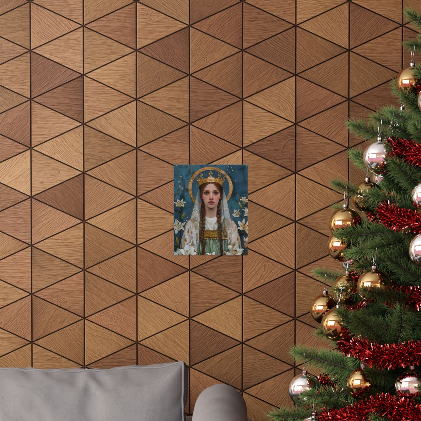 Saint Isabel of France - Sanctified Souls Print - Multiple Sizes - Premium Matte Vertical Posters - Matilda of Ringelheim
