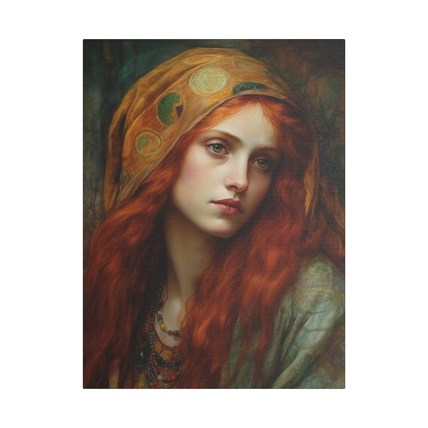 Mary Magdalene's Inner Peace Canvas Print - Multiple Sizes - Museum Wrapped - Mary Magdalene Portrait Art