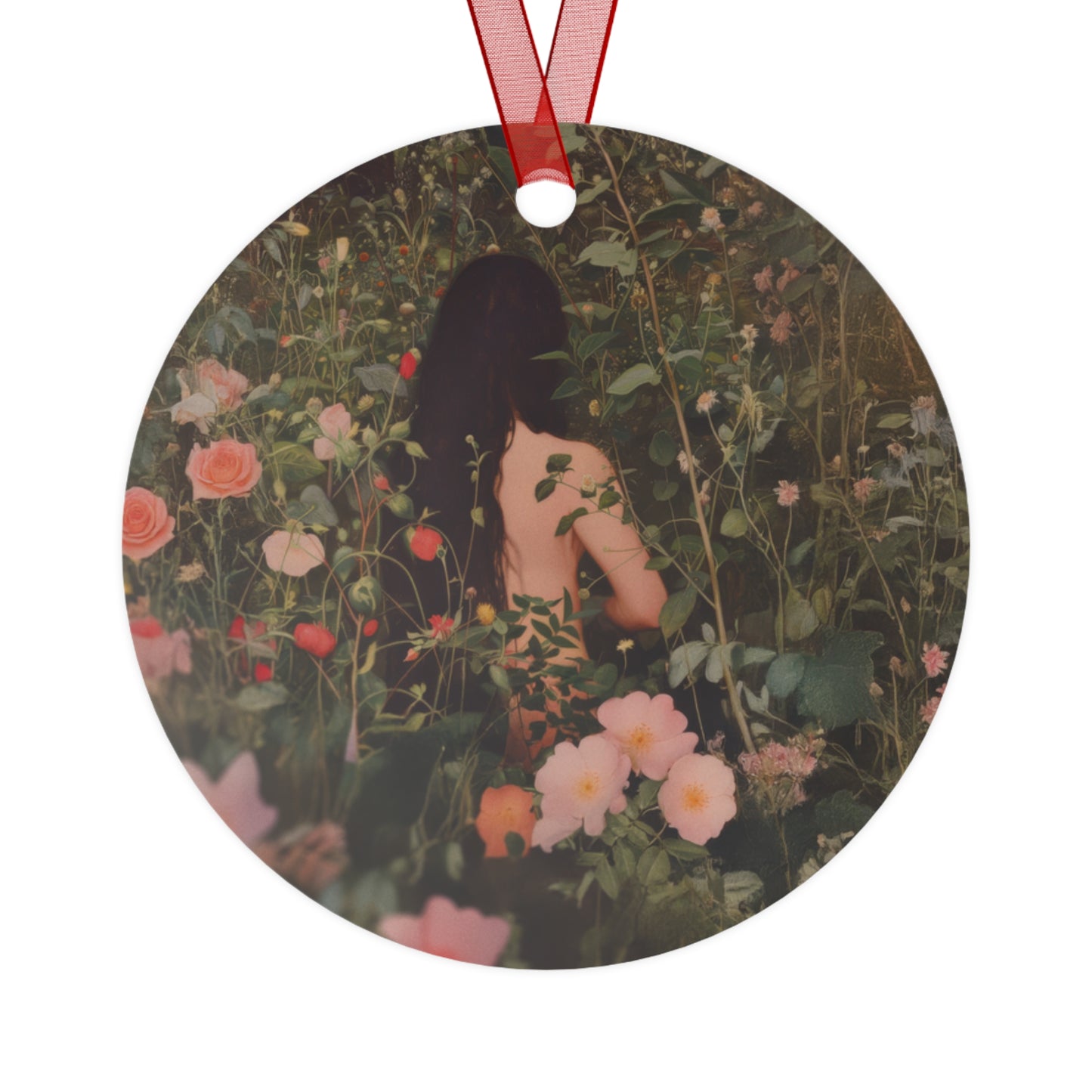 Saint Eve  - Ornament - Religious Holiday Christmas Ornament and Keepsake - Double sided - Religious Artwork
