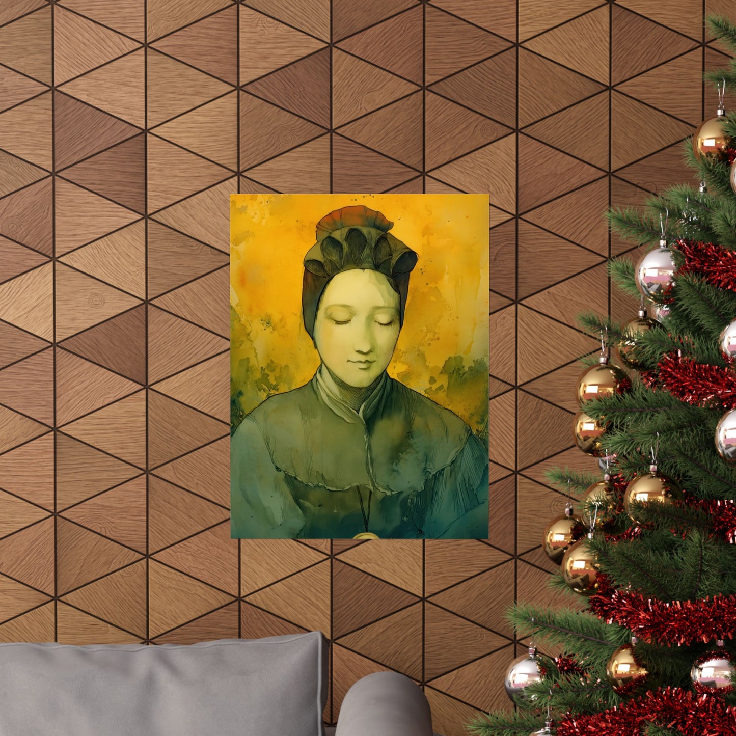 Saint Magdalene of Canossa - Sanctified Souls Print - Multiple Sizes - Premium Matte Vertical Posters - Catholic