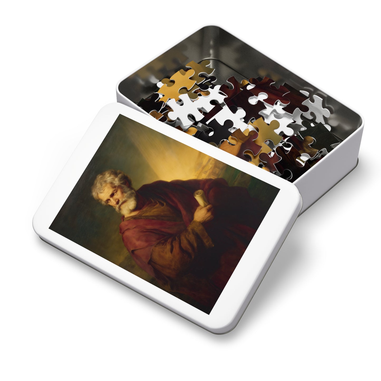 Saint Phillip the Apostle - Puzzle and Keepsake Tin - Religious Jigsaw Puzzle (30, 110, 252, 500,1000)