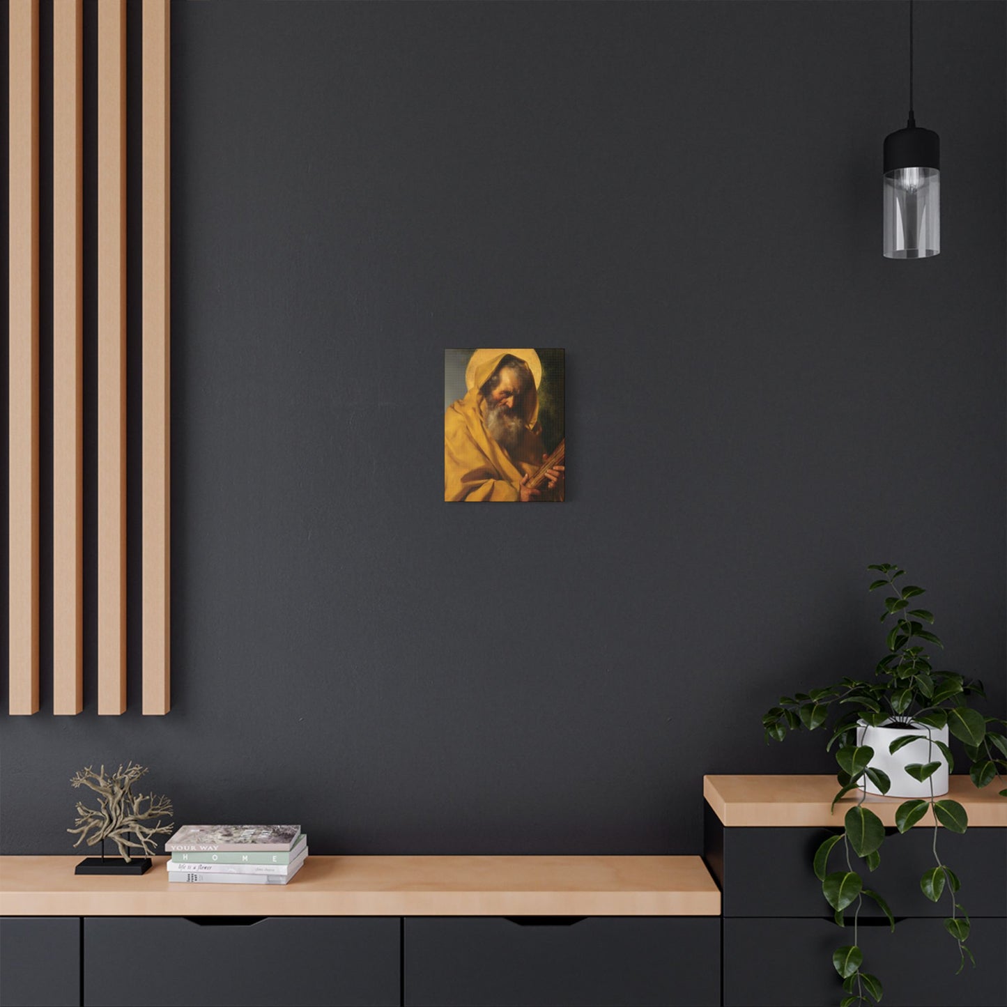 Saint James the Lesser - Apostle - Museum Wrapped Canvas - Print - Religious Art for your Home - Christian print - Prayer Room - Catholic