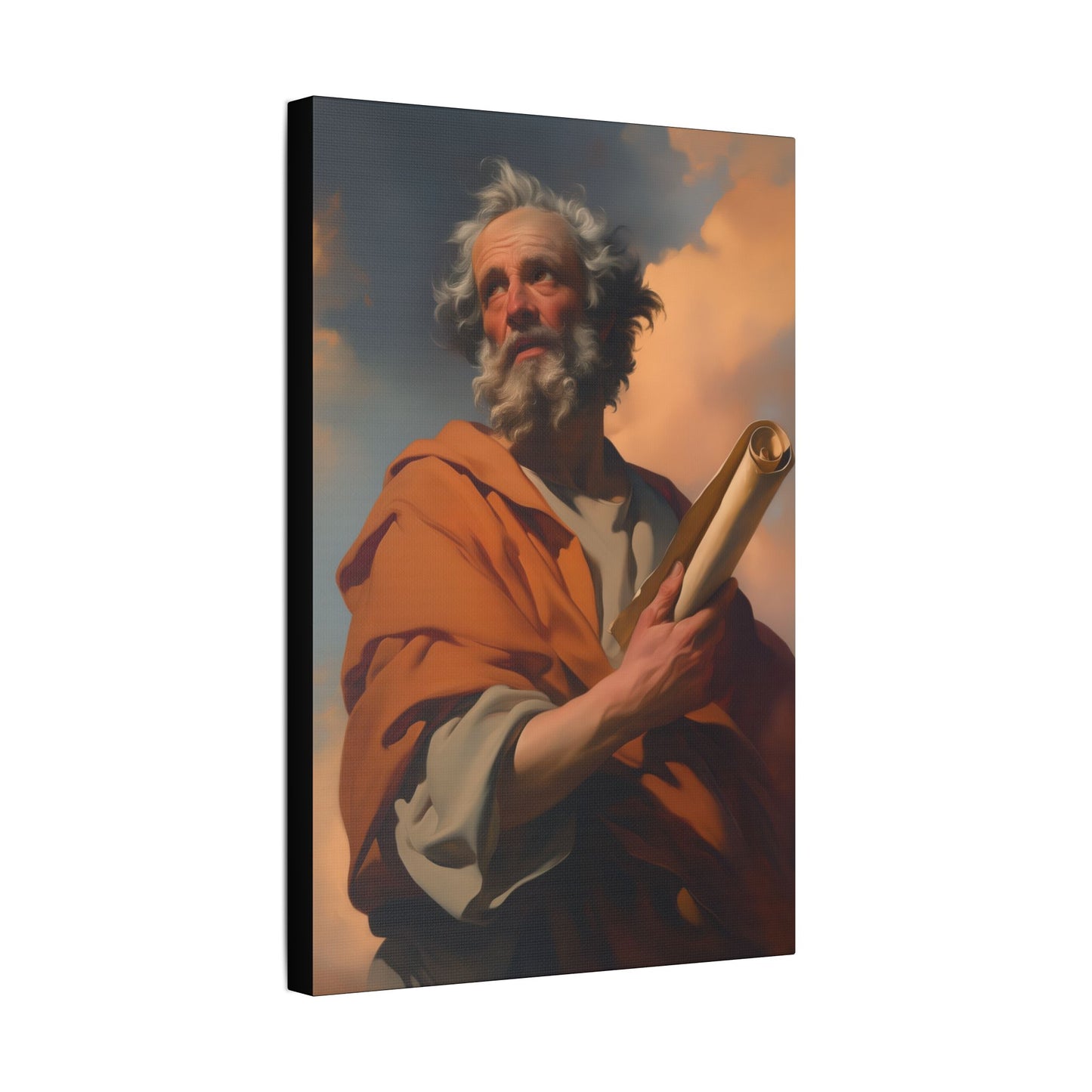 Saint Paul the Apostle-  Wrapped Canvas Print - Multiple Sizes - Catholic Home art Matte Canvas, Stretched
