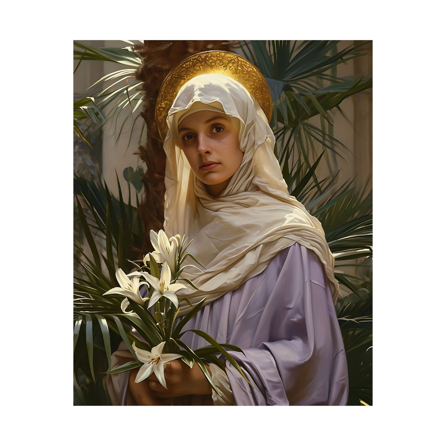 Saint Adele - Sanctified Souls Print - Multiple Sizes - Premium Matte Vertical Posters