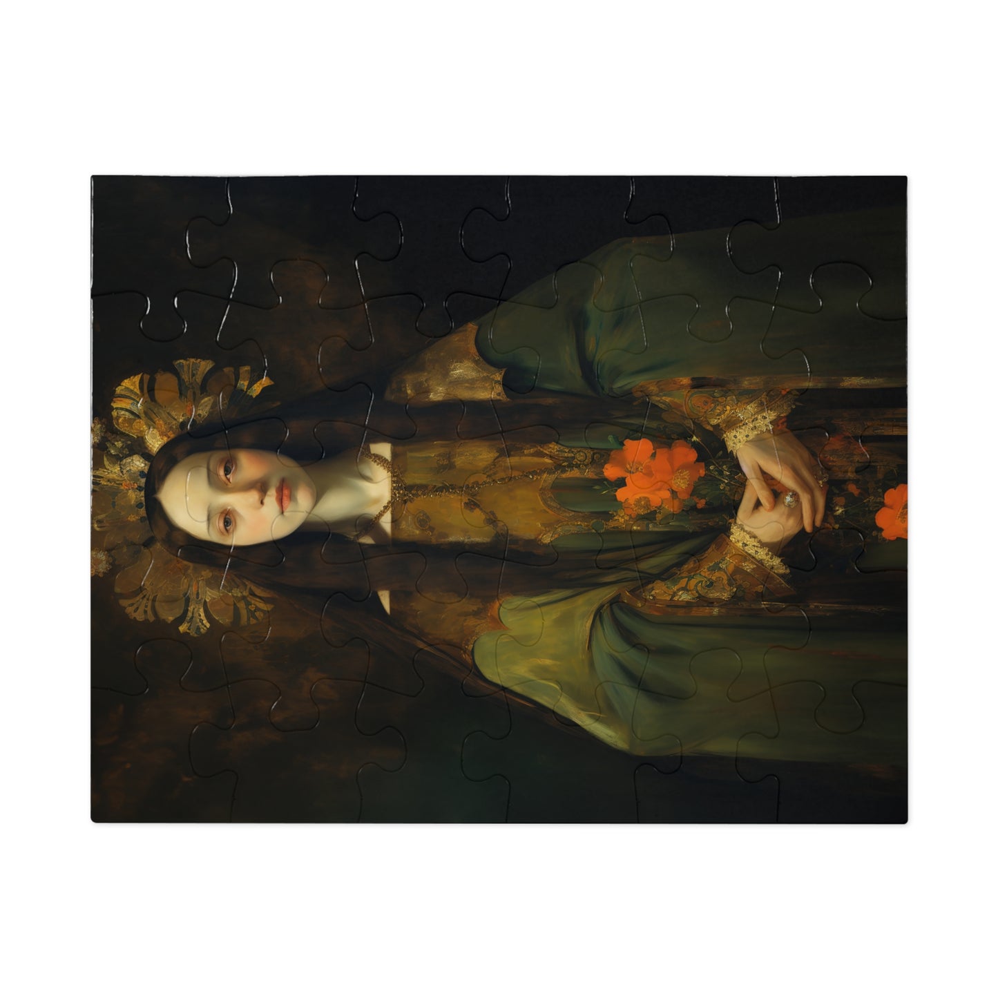 Saint Elizabeth of Portugal - Puzzle and Keepsake Tin - Religious Jigsaw Puzzle (30, 110, 252, 500,1000-Piece) - Religious Puzzle