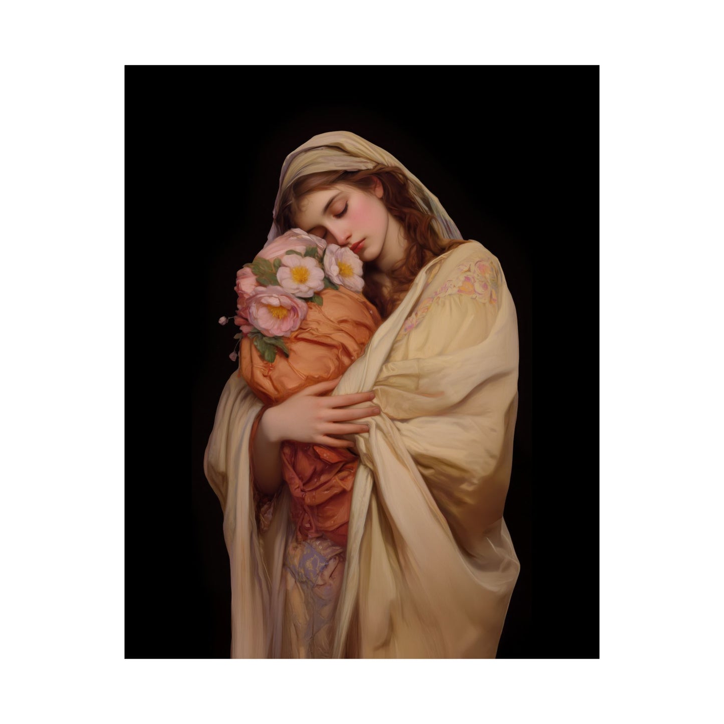 The Silent Cry of the Holy Innocents - The Feast of the Holy Innocents - Multiple Sizes - Premium Posters - Catholic Art - Christian