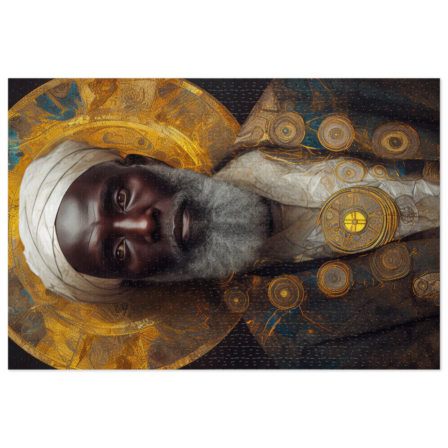 Saint Benedict - Puzzle and Keepsake Tin - Religious Jigsaw Puzzle (30, 110, 252, 500,1000-Piece) - Religious Puzzle