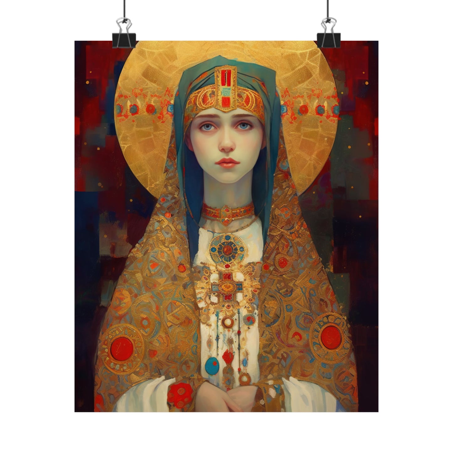 Saint Anastasia of Sirmium Print - Sanctified Souls Print - Multiple Sizes - Premium Matte Vertical Posters