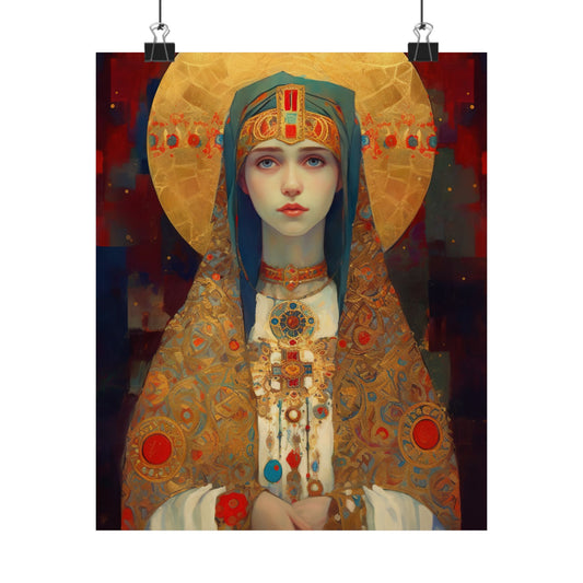 Saint Anastasia of Sirmium Print - Sanctified Souls Print - Multiple Sizes - Premium Matte Vertical Posters