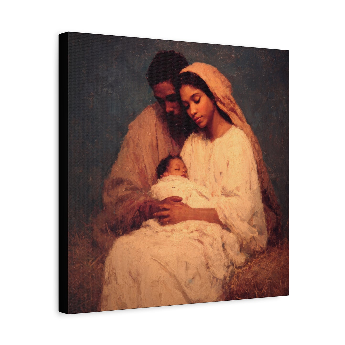 Love Made Visible in the Holy Family - Gallery Wrapped Canvas - Print - Religious Art for your Home - Catholic