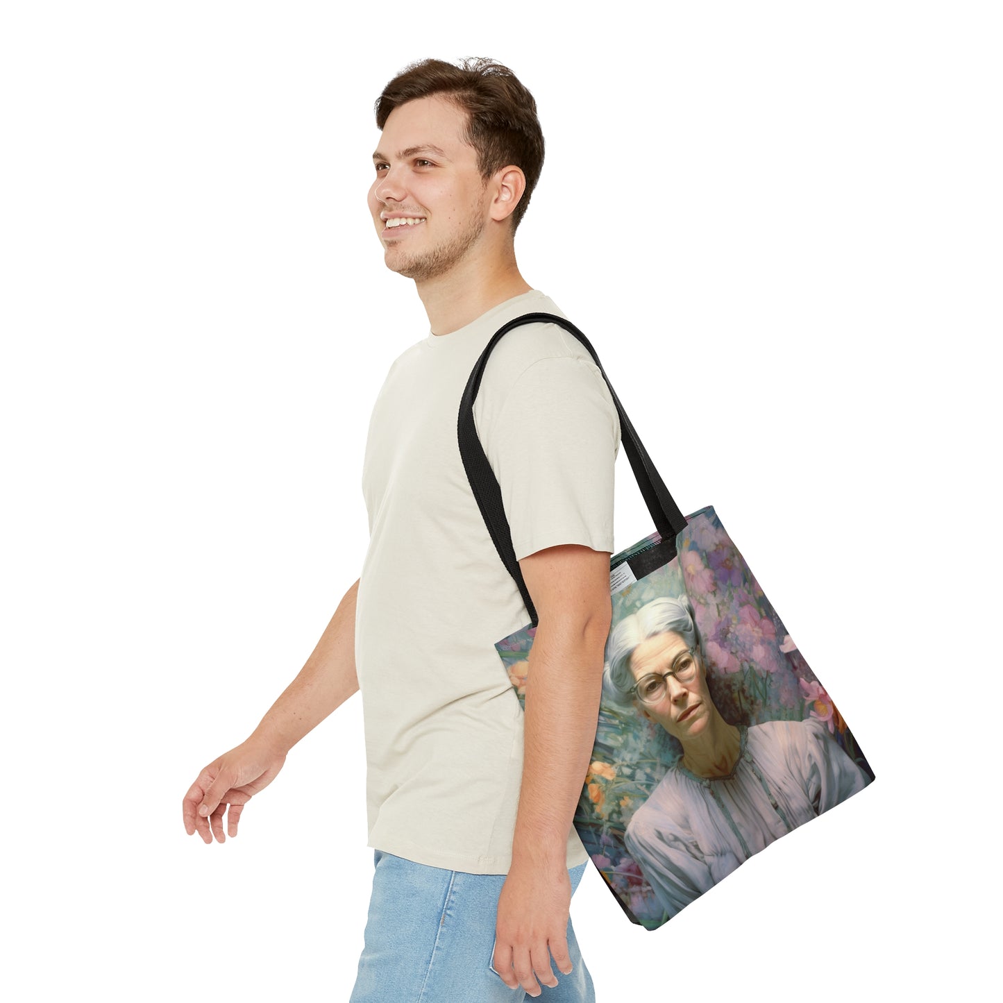 Servant of God Dorothy Day Tote Bag - Large Medium Small Faith Art Bag - Catholic Faith Purse - Religious - Reusable - Prayer Bag