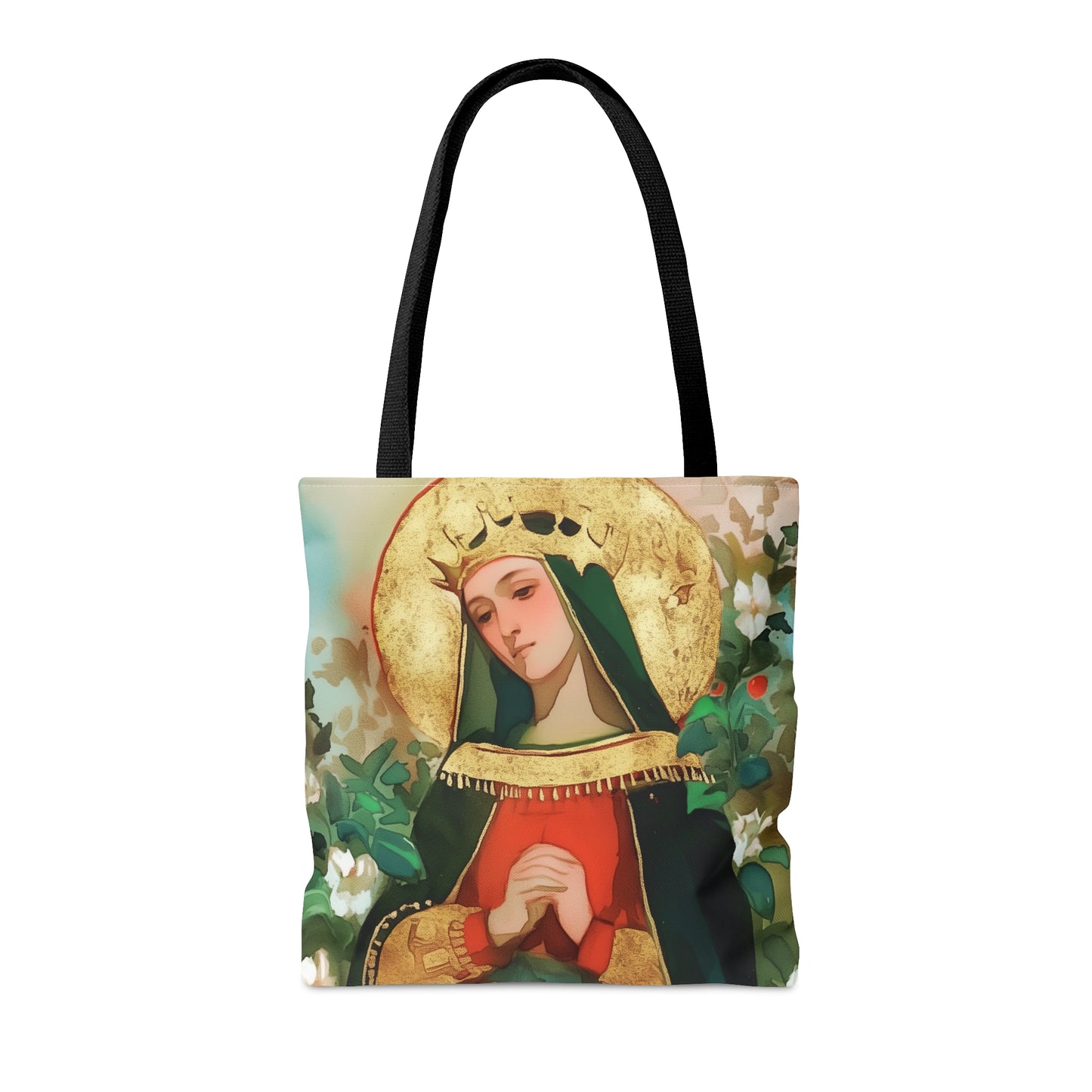 Saint Matilda of Germany Tote Bag - Purse - Three sizes - Large Medium Small Faith Art Bag - Catholic faith carry-all purse - Double Sided