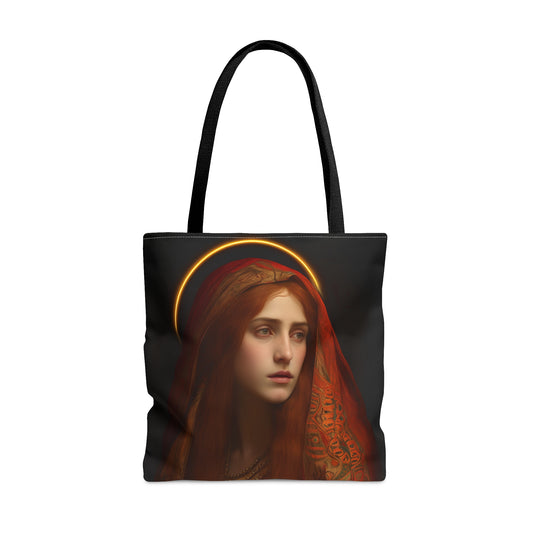 Saint Mary Magdalene Tote Bag - Large Medium Small Faith Art Bag - Re usable Tote Purse - Double Sided - Catholic Art Bag