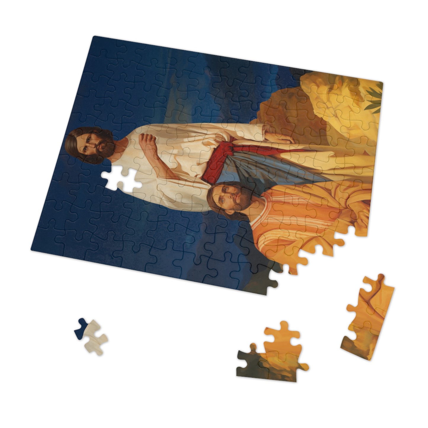 Saints James and John - Sons of Thunder - Puzzle and Keepsake Tin - Jigsaw Puzzle (30, 110, 252, 500,1000-Piece) - Religious Puzzle