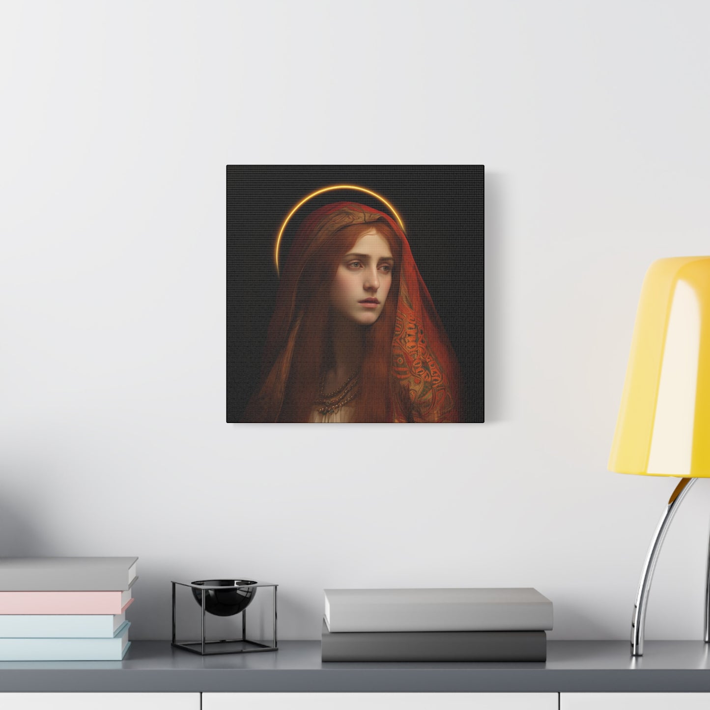 The Beloved Disciple - Mary Magdalene's Devotion - Museum Wrapped Canvas - Sanctified Souls Print - Religious Art for your Home