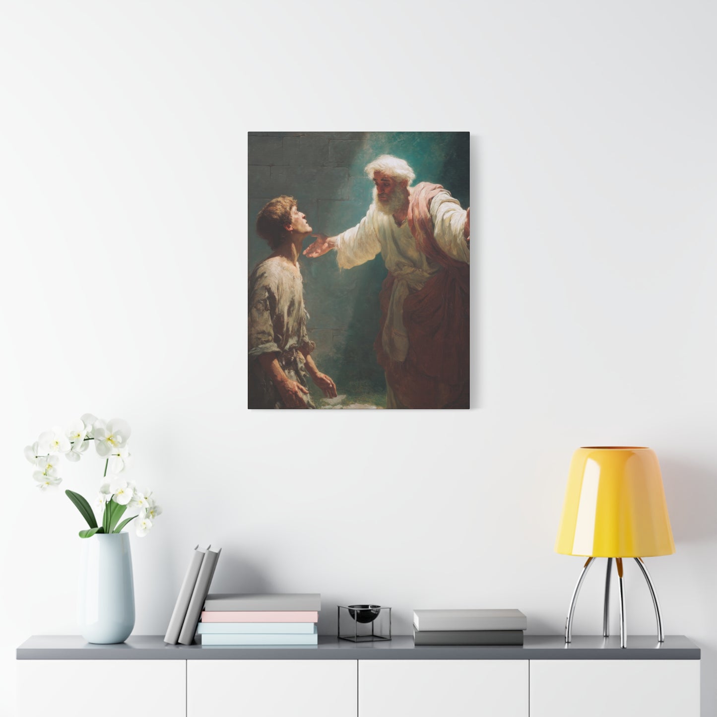 Homecoming of the Prodigal Son - Gallery Wrapped Canvas - Print - Religious Art for your Home - Catholic Art Print