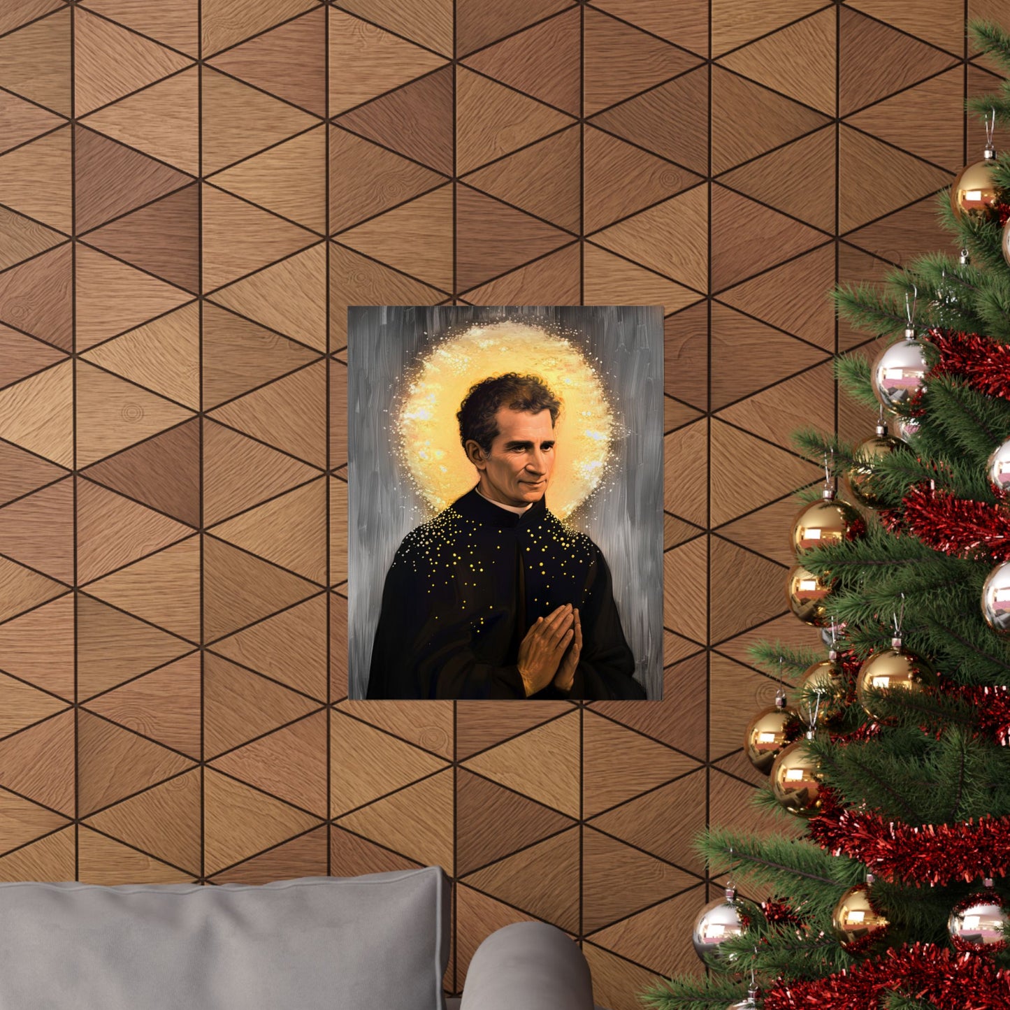 Saint John Bosco / Don Bosco  - Sanctified Souls Print - Multiple Sizes - Premium Matte Vertical Posters