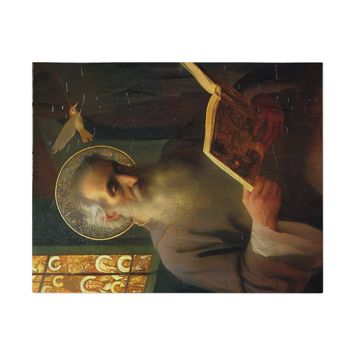 Saint Issac of Armenia - Puzzle and Keepsake Tin - Religious (30, 110, 252, 500,1000) - Religious Puzzle - Gifts for Catholic Families