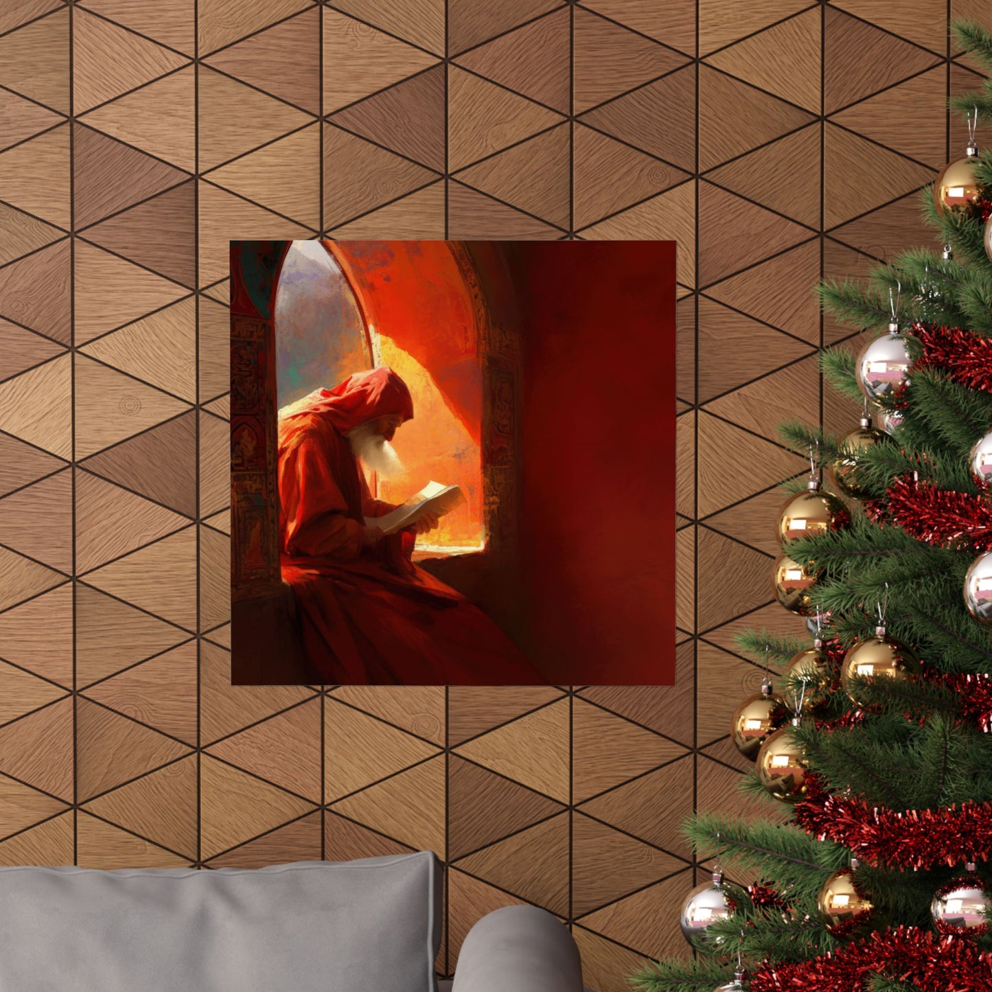 Isaiah and the Promise of the Holy One - Sanctified Souls Print - Multiple Sizes - Premium Matte Vertical Posters