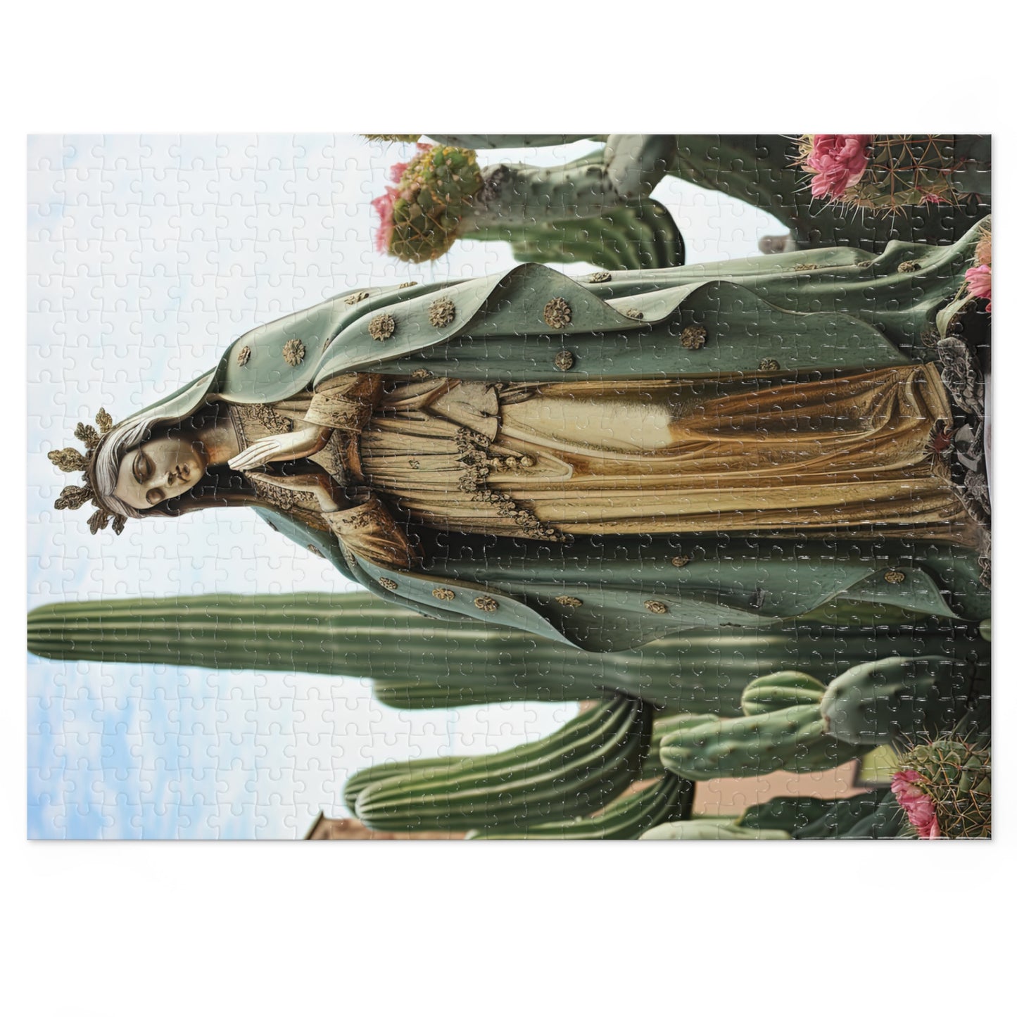 Our Lady of Guadalupe - Puzzle and Keepsake Tin - Religious Jigsaw Puzzle (30, 110, 252, 500,1000-Piece) - Religious Puzzle