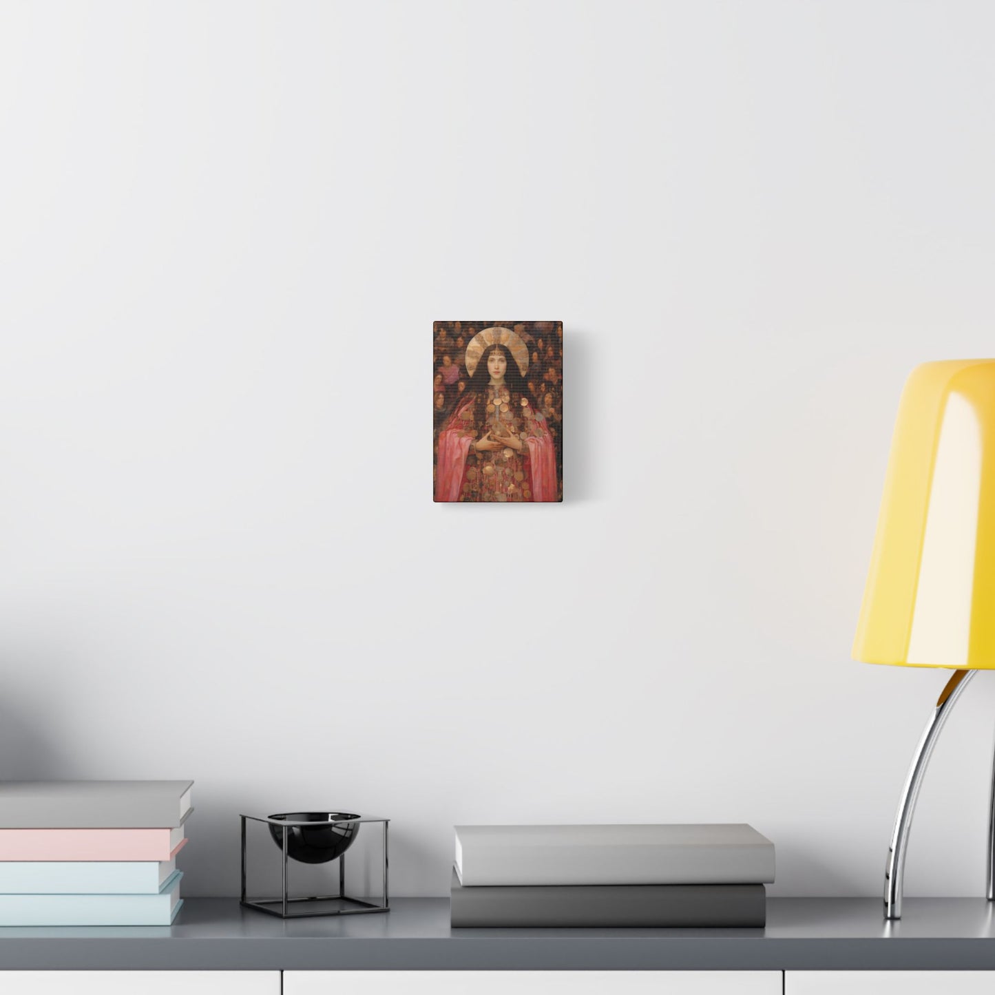 Saint Praxedes Canvas Print - Multiple Sizes - Catholic Home art - Gallery Wrapped Canvas - Sanctified Souls Print