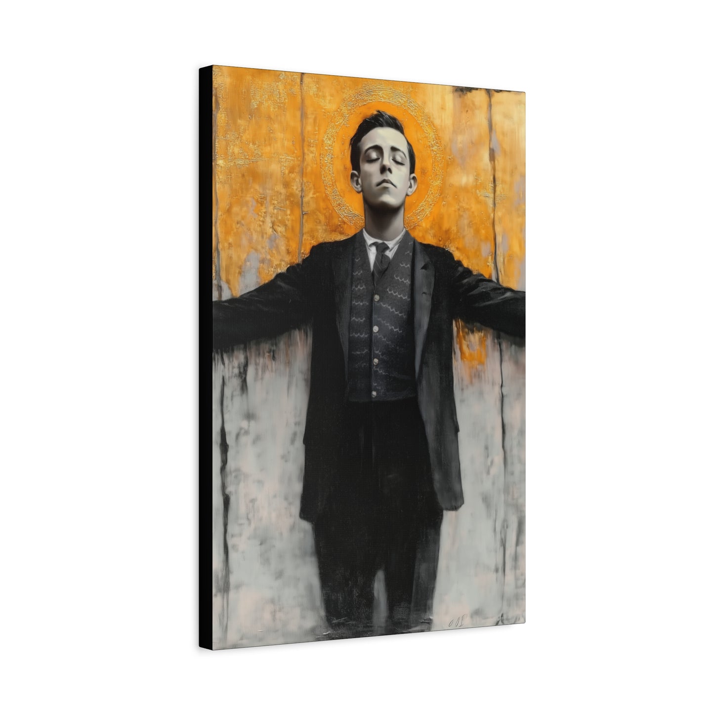 Blessed Miguel Pro- Gallery Wrapped Canvas - Print - Religious Art for your Home - Catholic Saint Art Print - Home Decor - Catholic Art