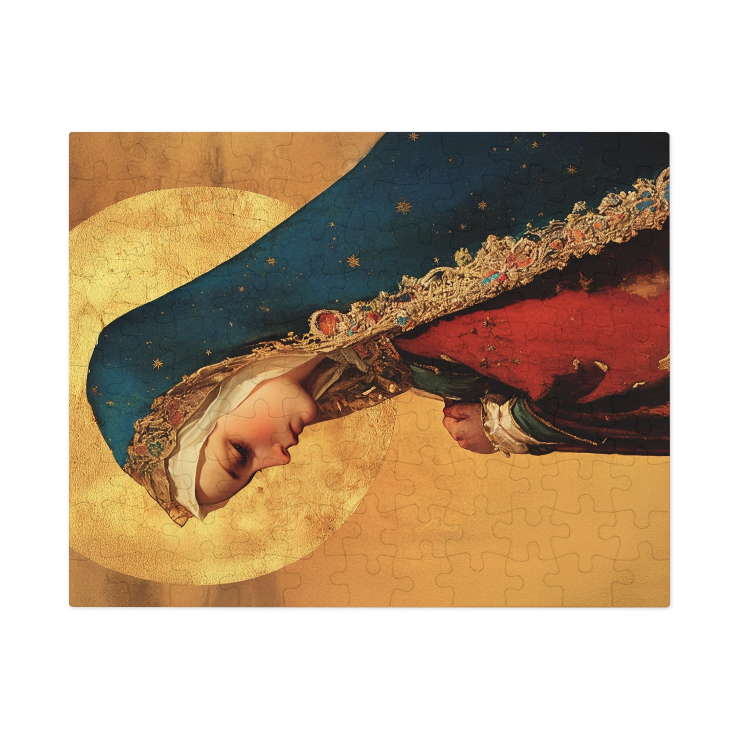 Our Lady of Mercy / Our Lady of Ransom - Puzzle and Tin - Religious Jigsaw Puzzle (30, 110, 252, 500,1000) - Gift Catholic Families