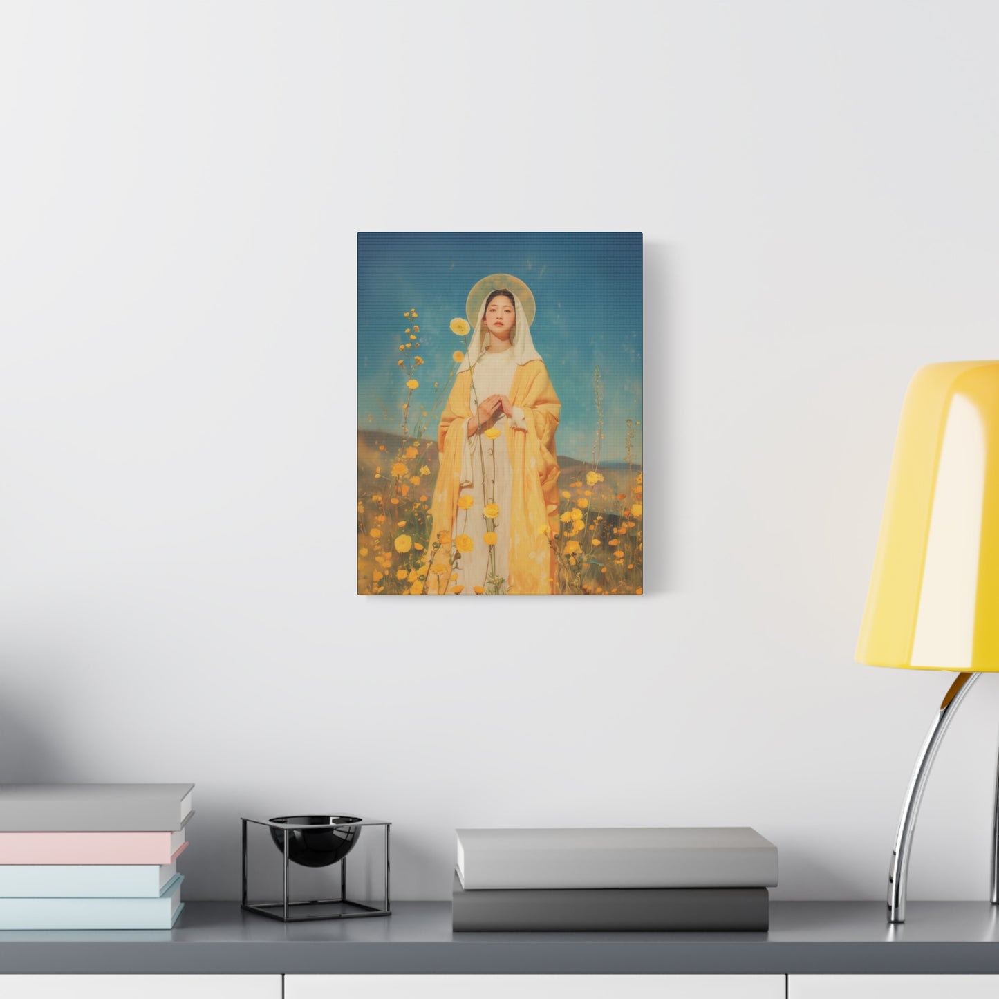 Saint Agatha Lin - Gallery Wrapped Canvas - Print - Religious Art for your Home - Catholic Art